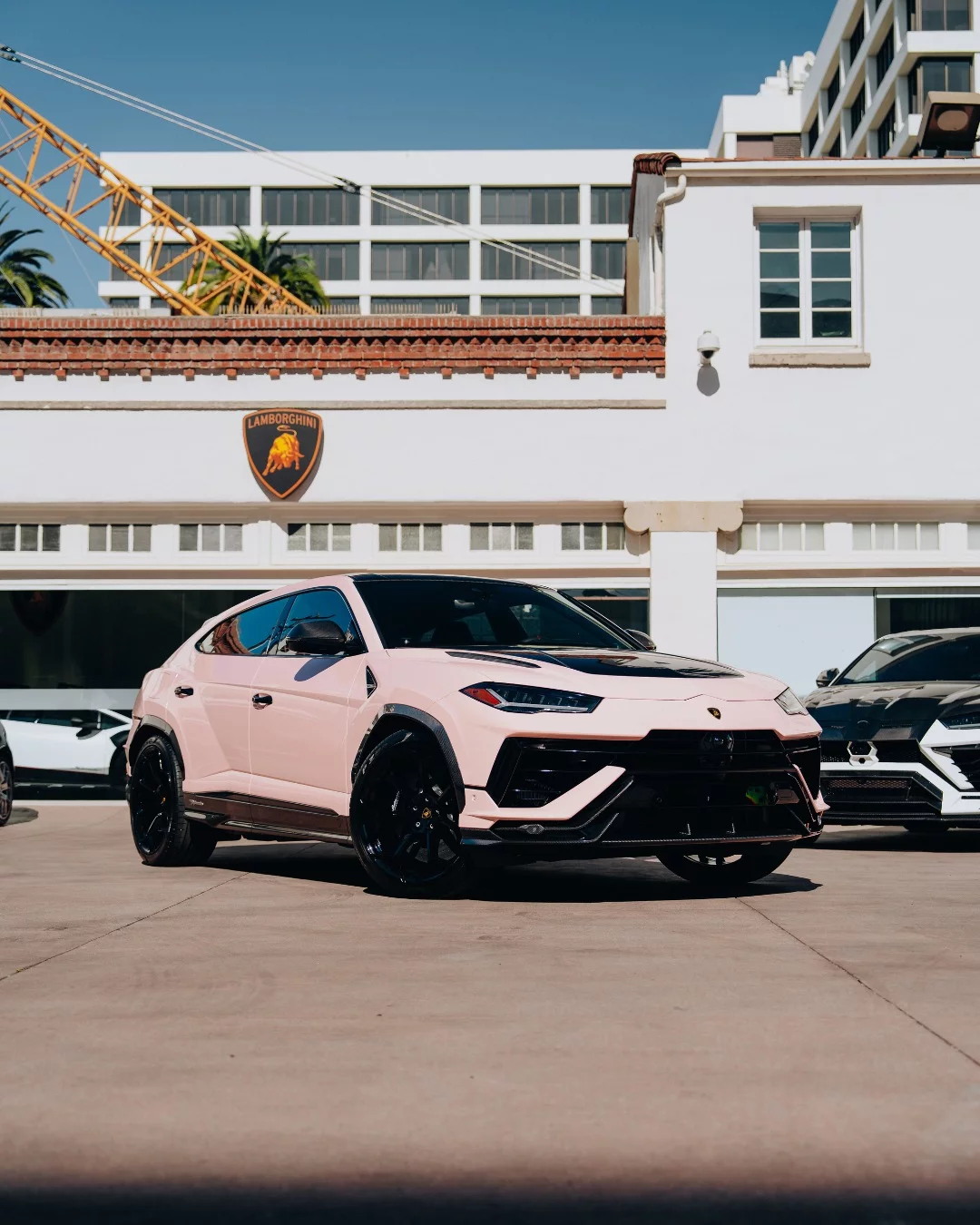 Rosa Clori Lamborghini Urus