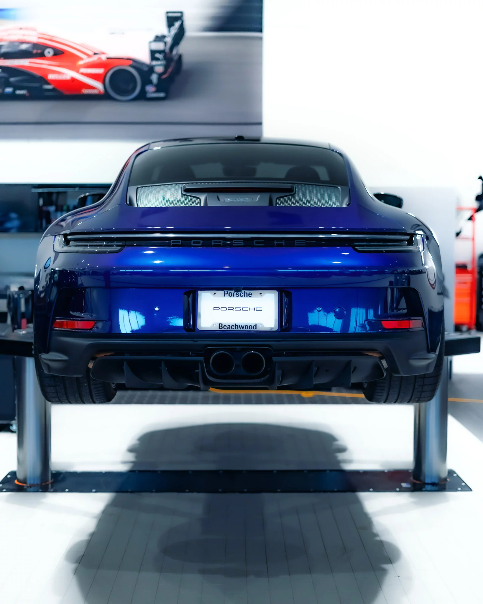 Iris Blue Porsche 911 GT3