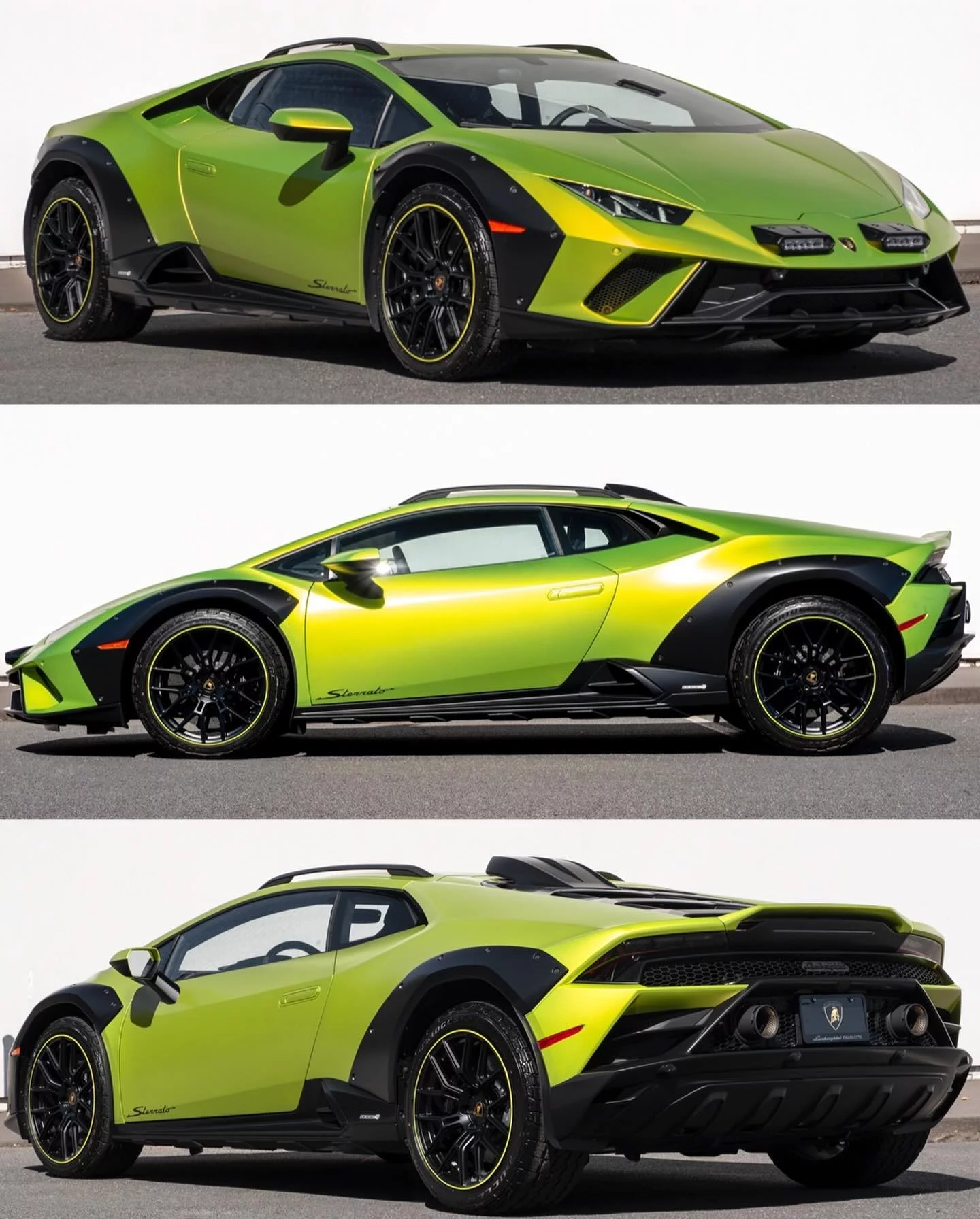 Verde Citrea Matt Lamborghini Huracán