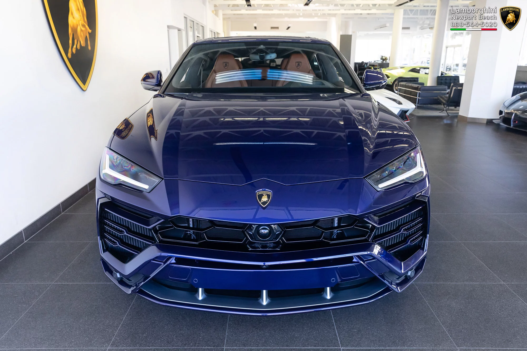 Blu Astraeus Lamborghini Urus
