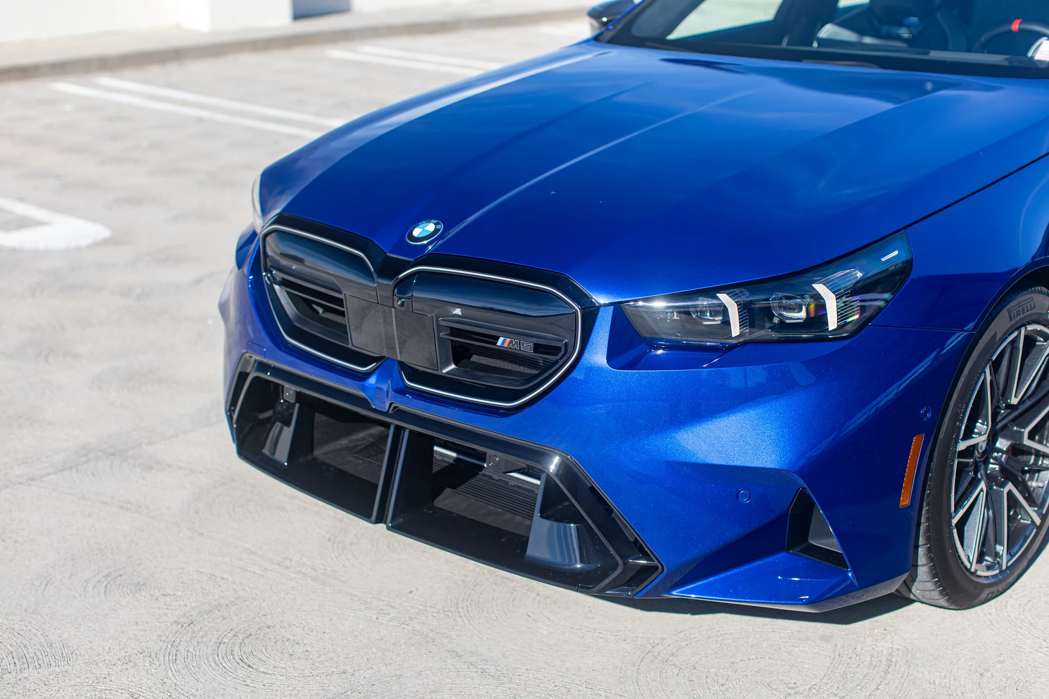 Marina Bay Blue BMW M5