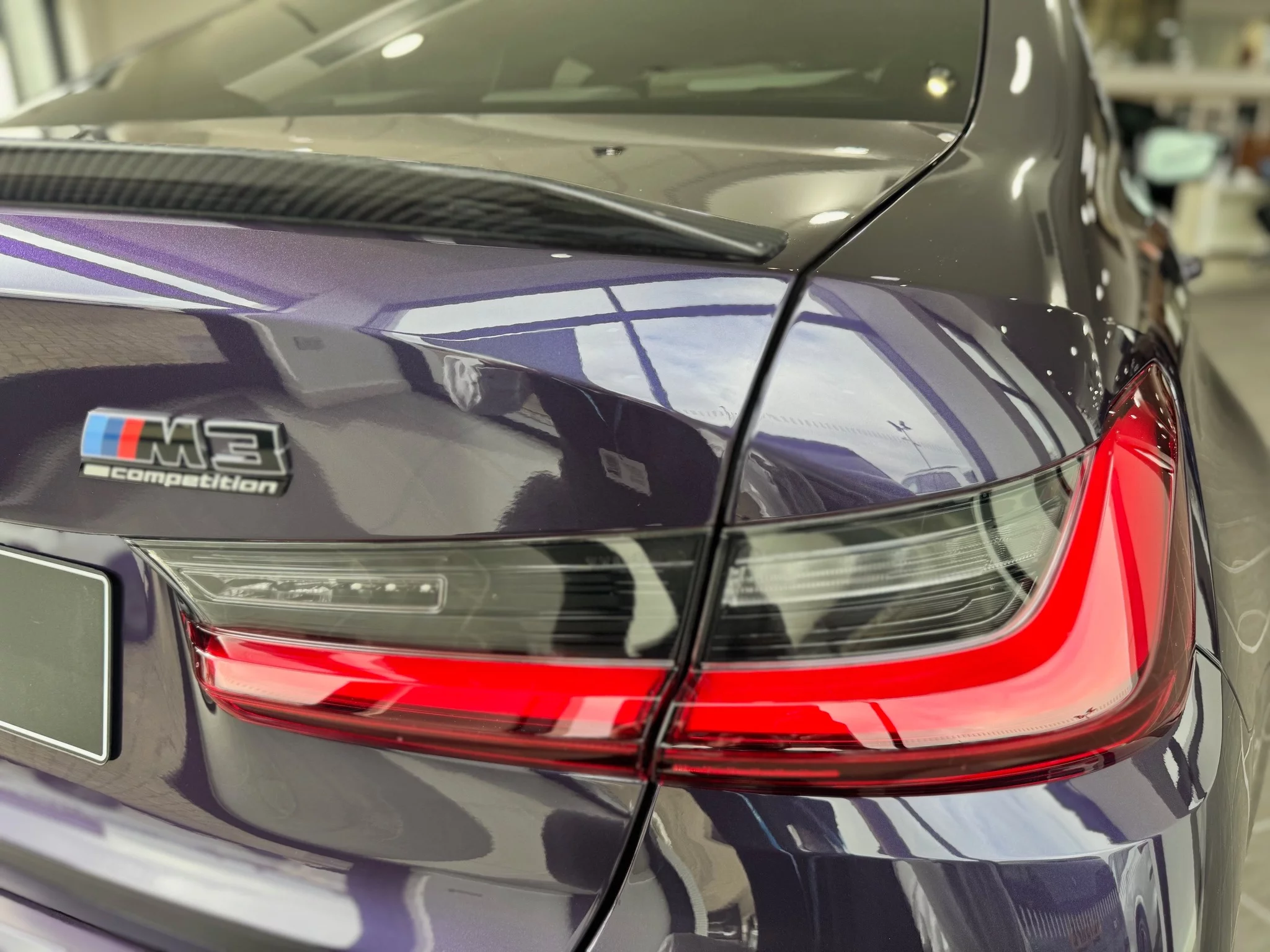 Techno Violet BMW M3