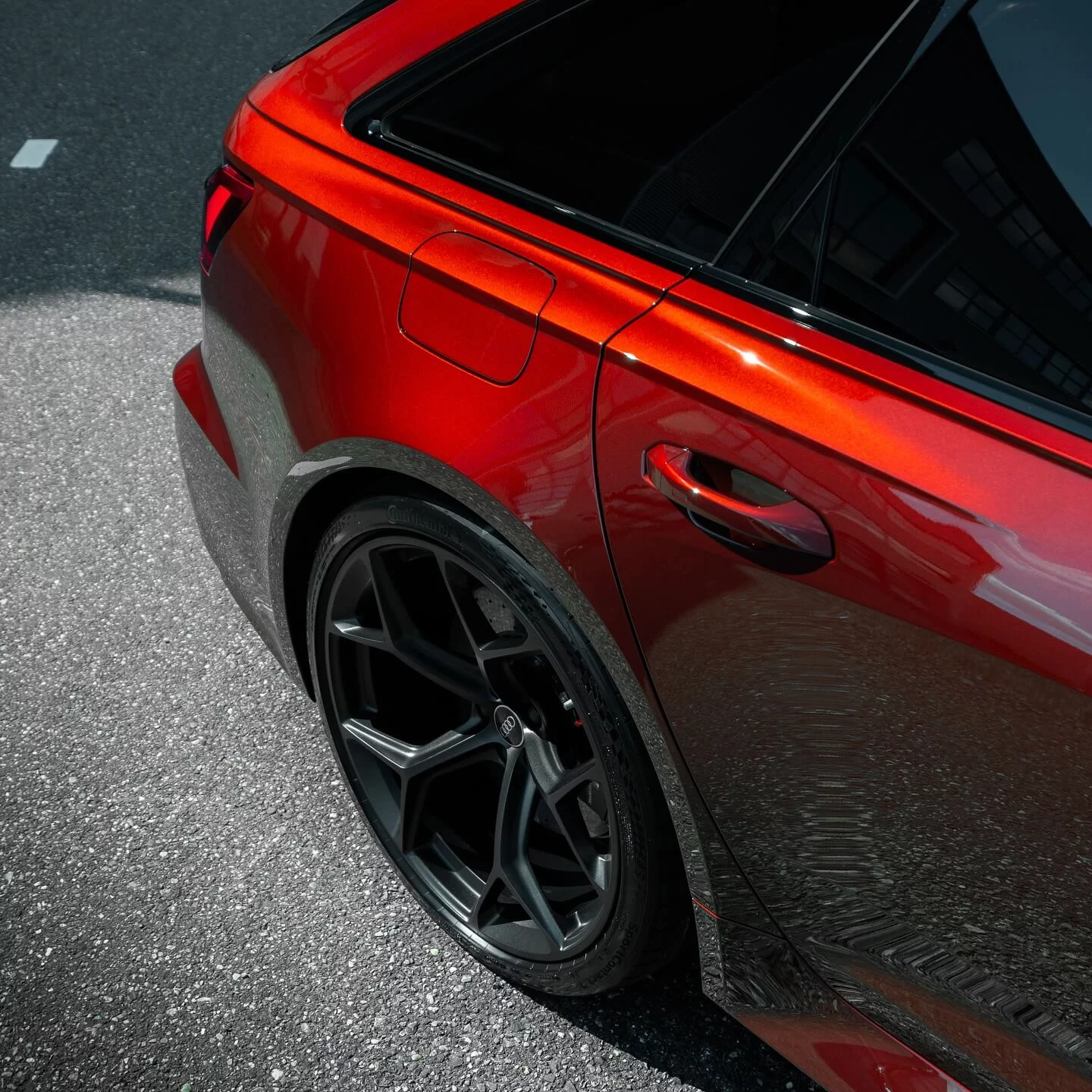 Grenadine Red Audi RS6 Avant