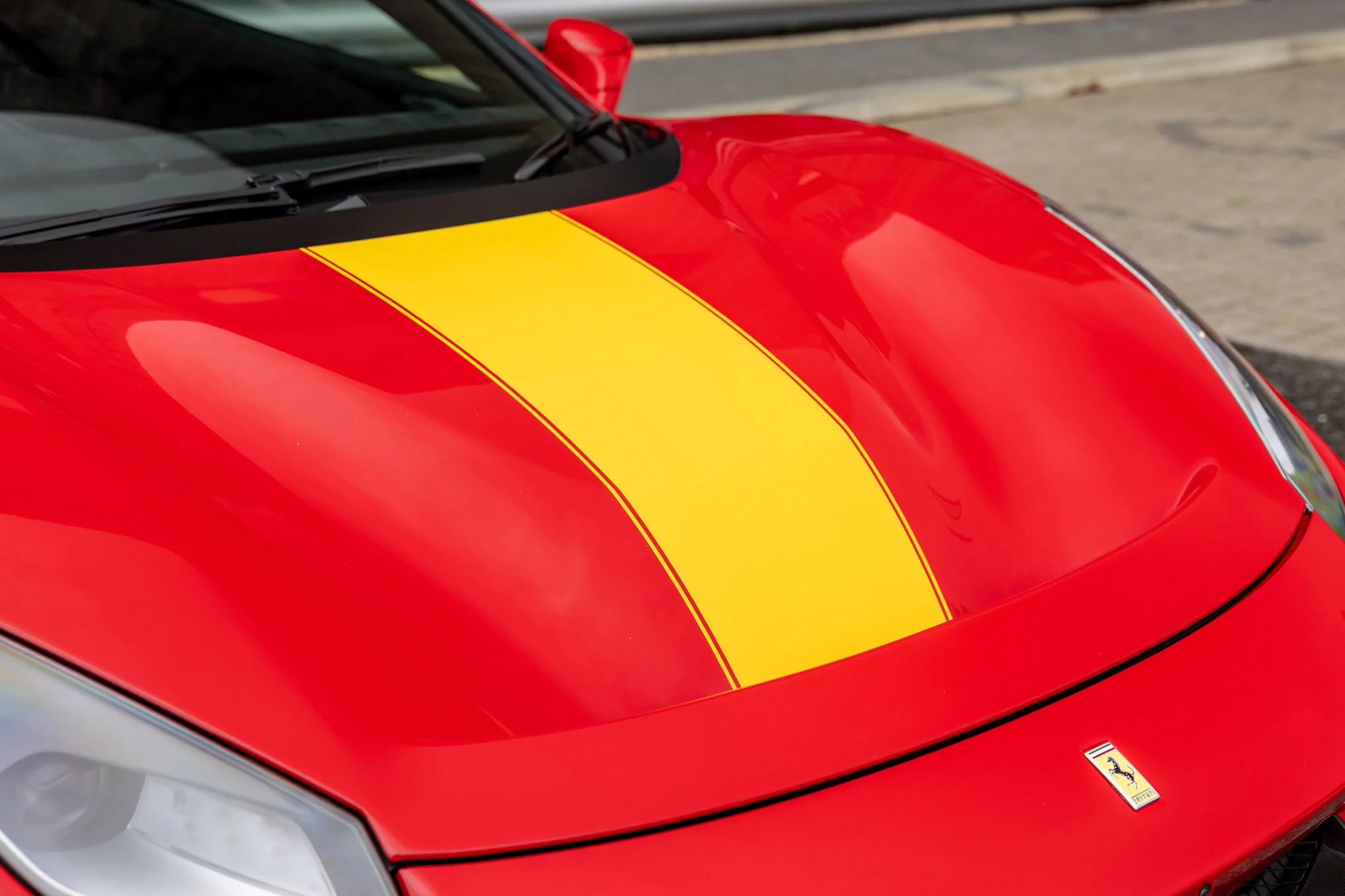 Rosso Corsa Ferrari 488