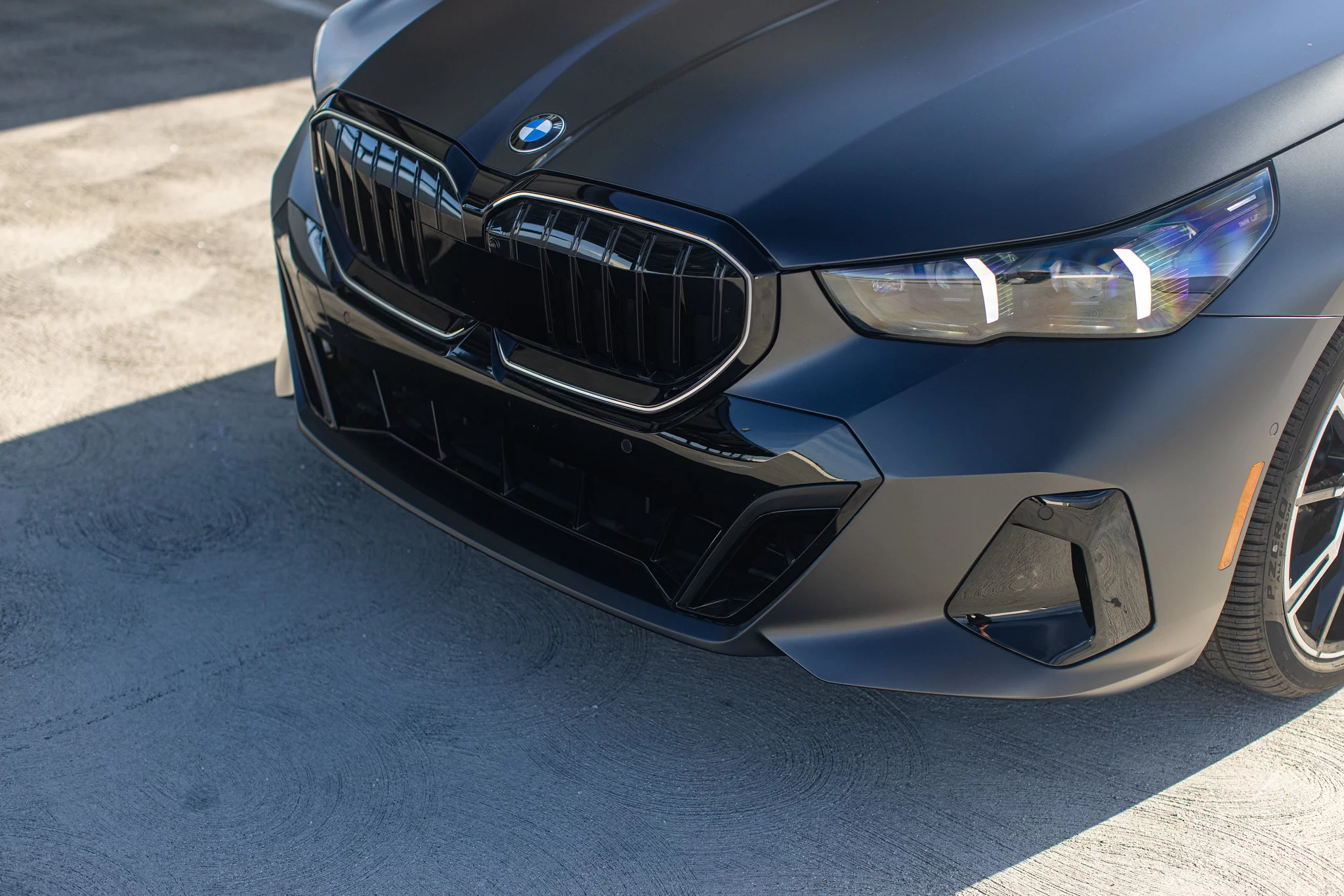 Frozen Deep Grey BMW 5 Series