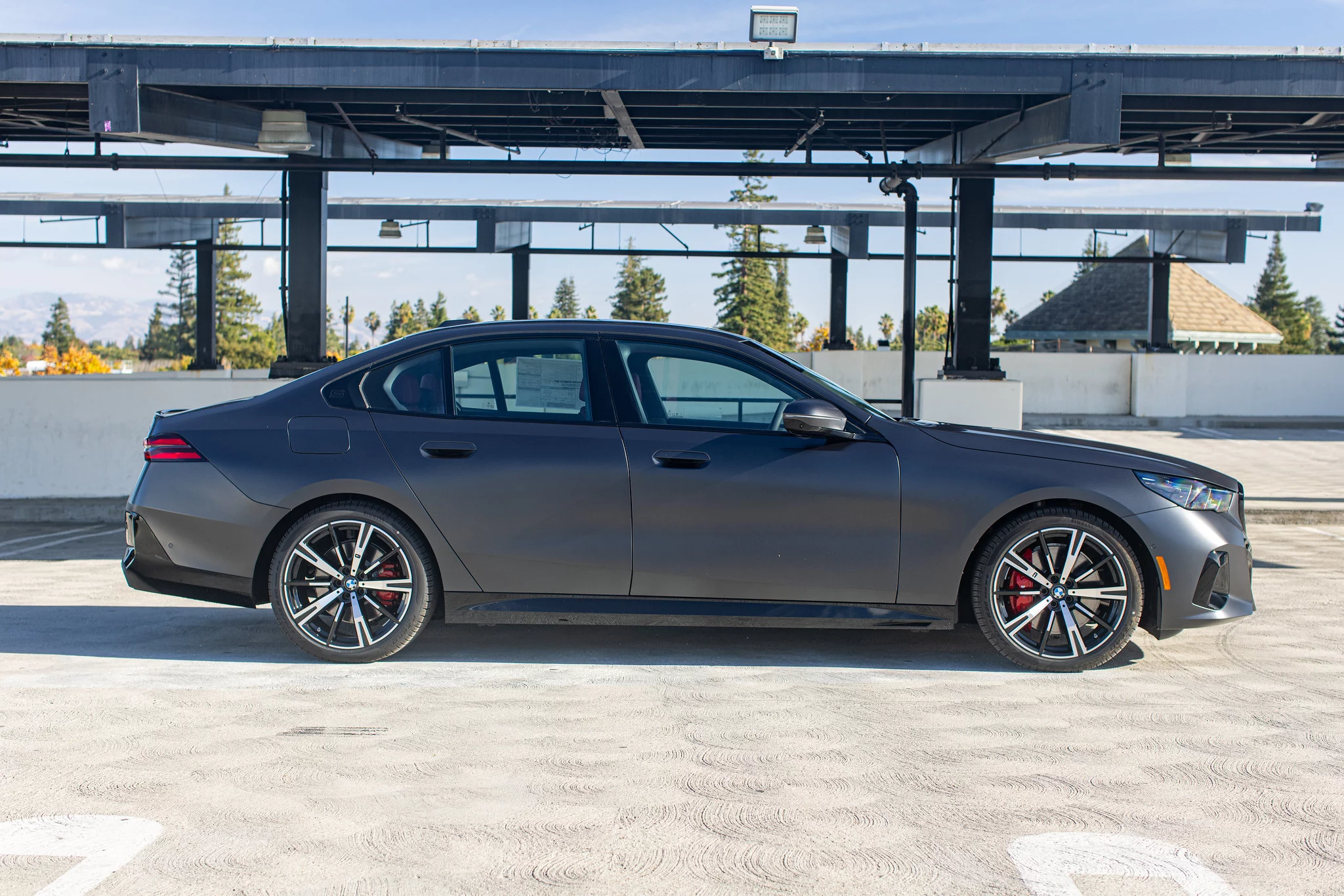 Frozen Deep Grey BMW 5 Series