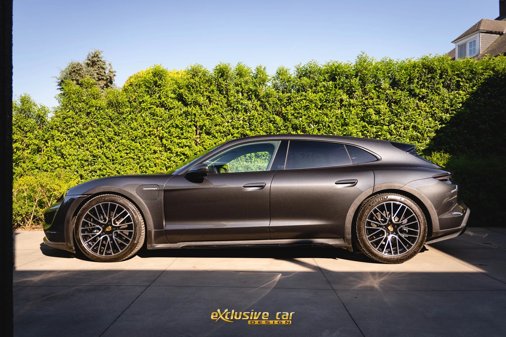 Volcano Grey Metallic Porsche Taycan