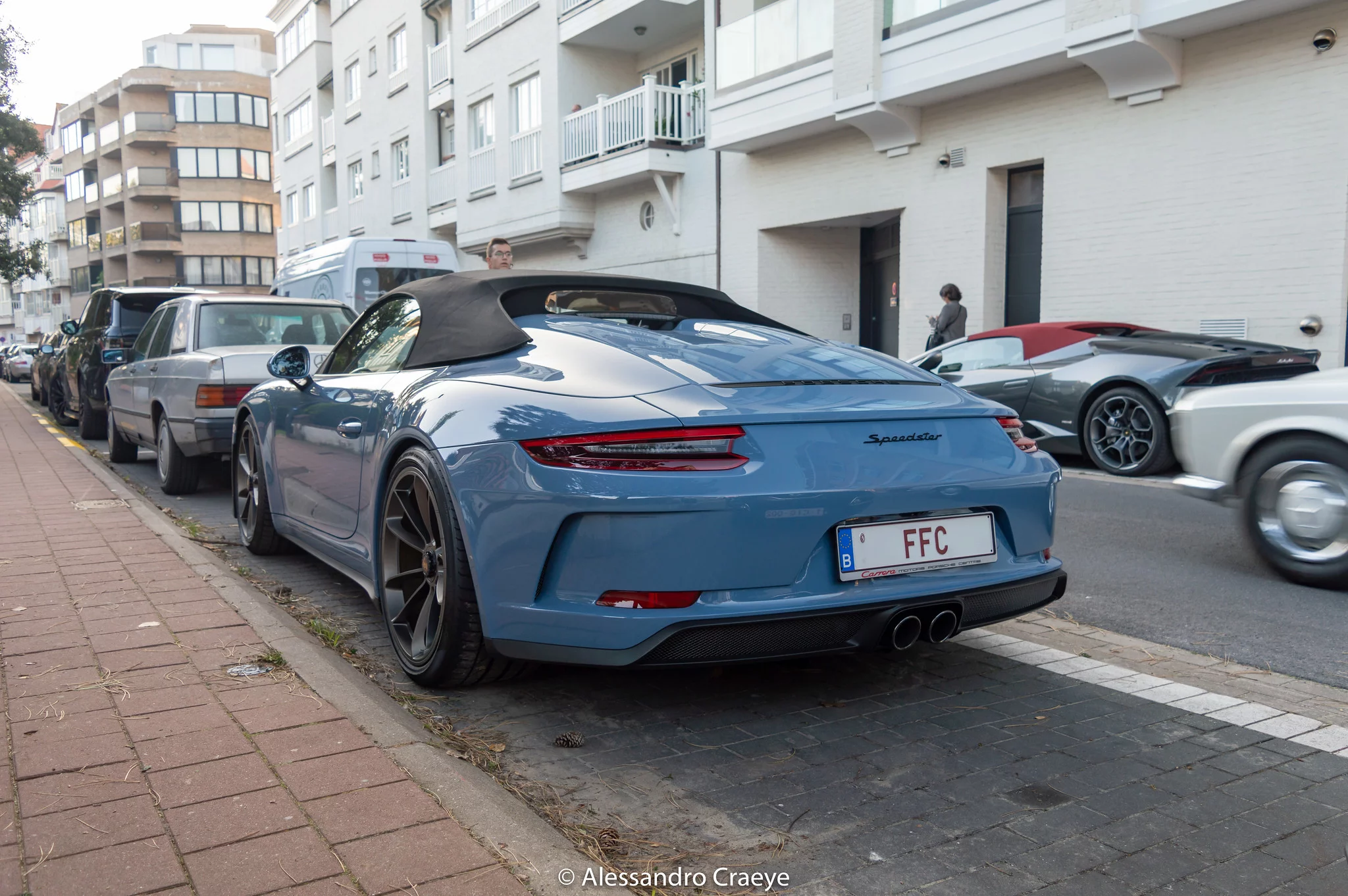 Etna Blue Porsche 911 Speedster