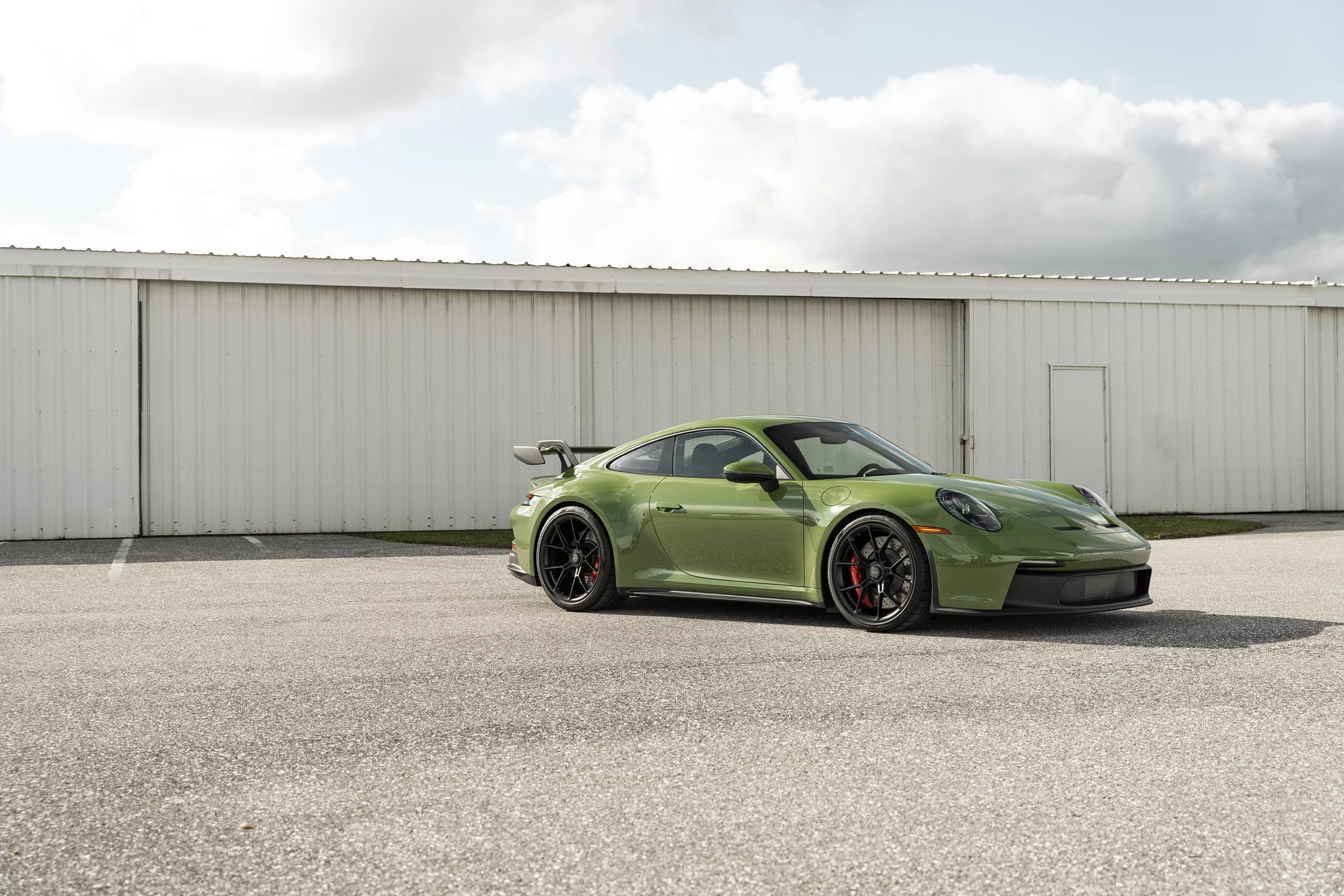 Olive Green Porsche 911 GT3