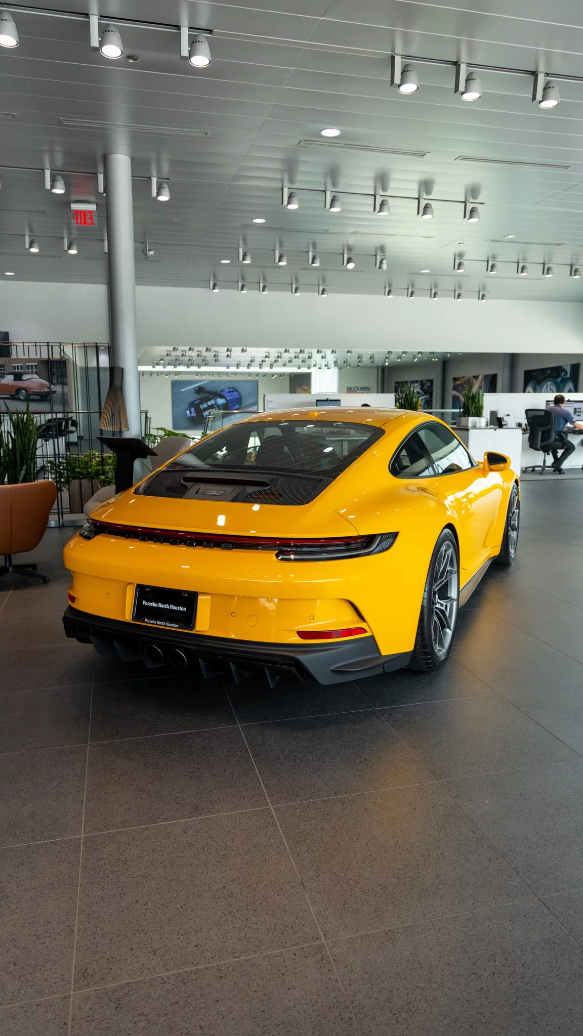 Signal Yellow Porsche 911 GT3