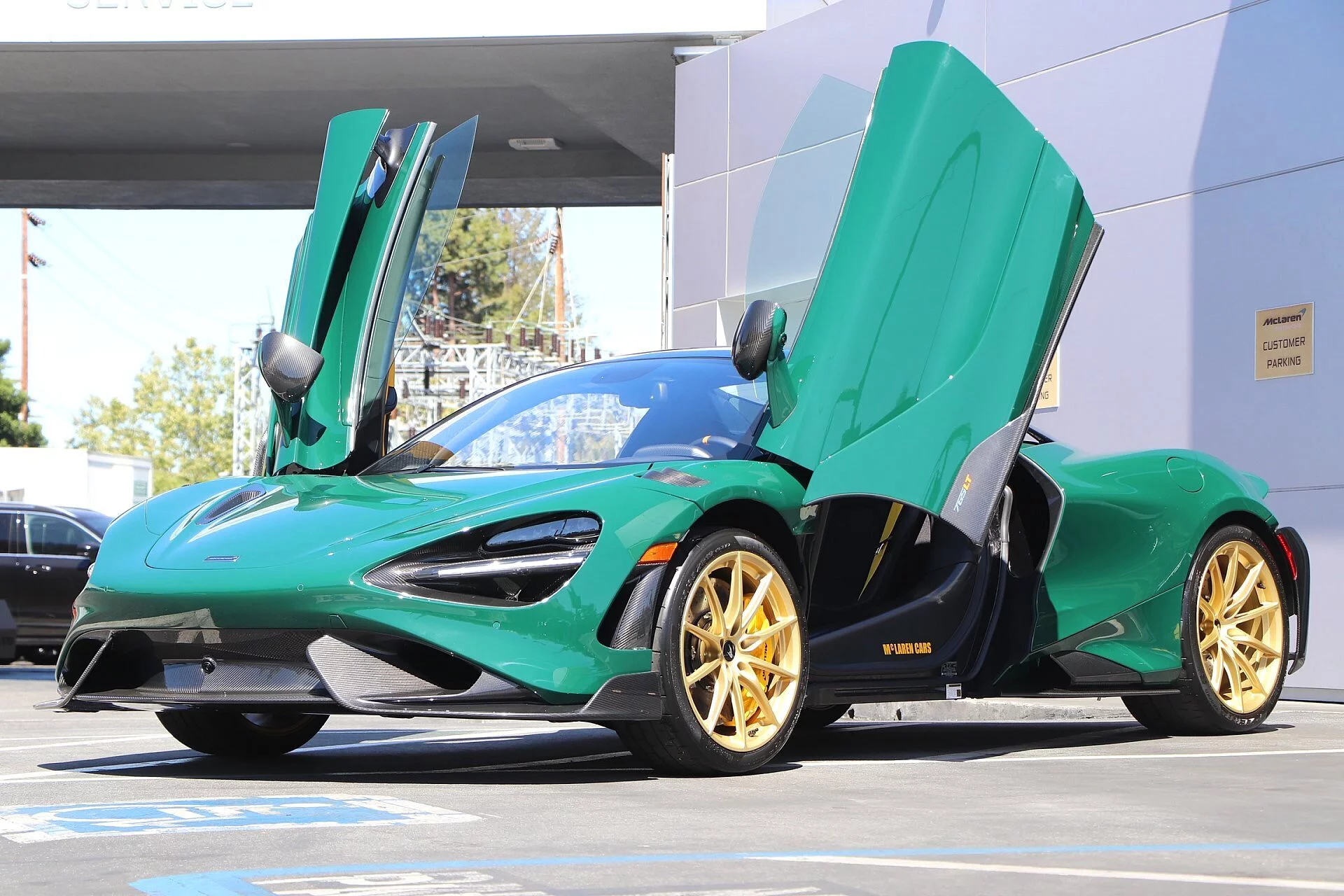 British Racing Green McLaren 765LT