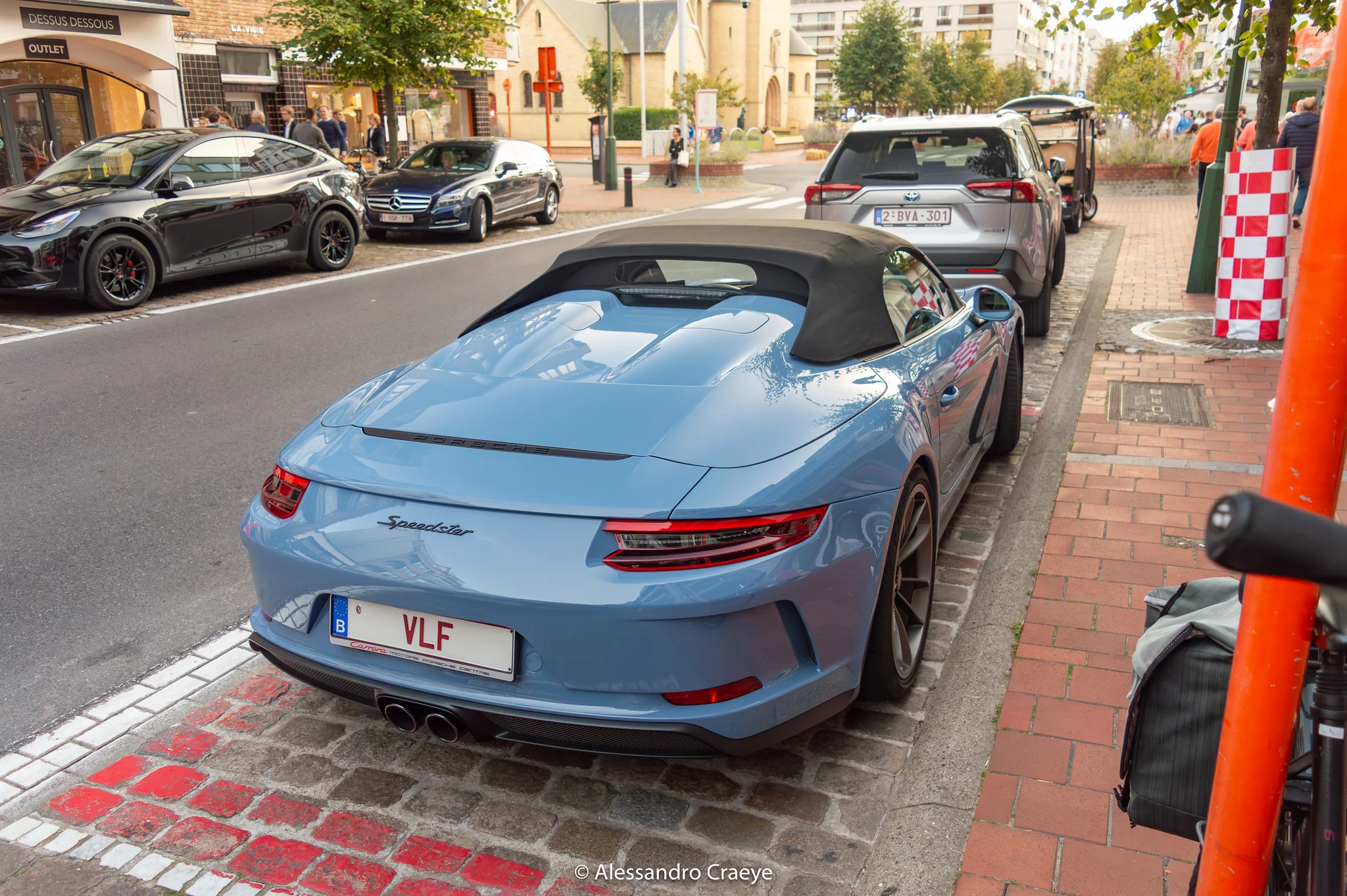 Etna Blue Porsche 911 Speedster