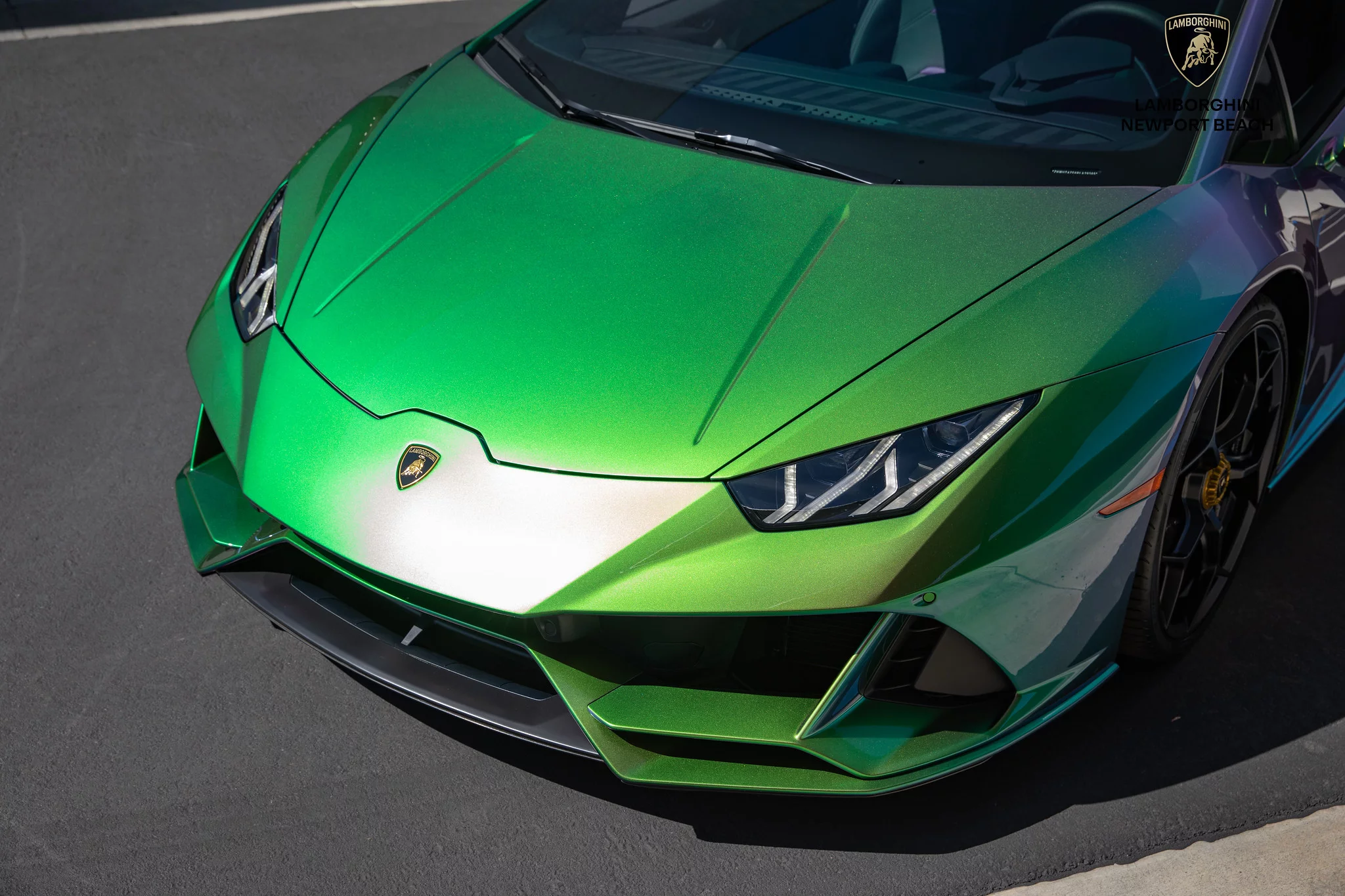 Verde Agave Lucido Lamborghini Huracán