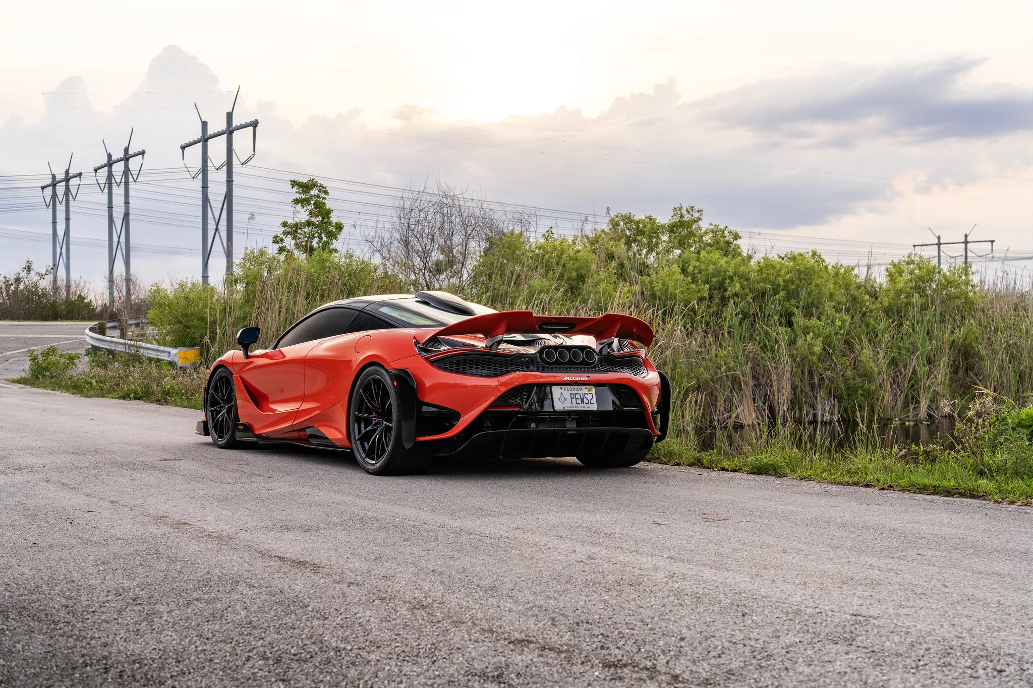 Nardo Orange McLaren 765LT