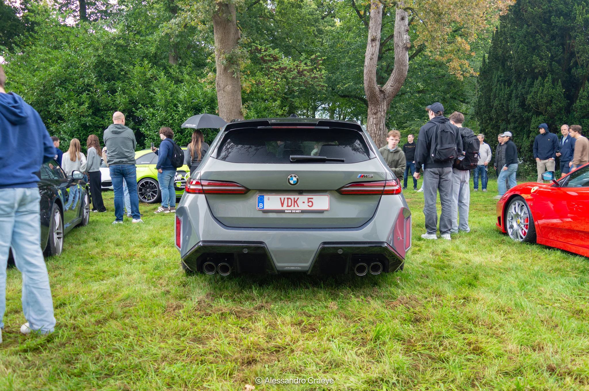 Stratus Grey BMW M5
