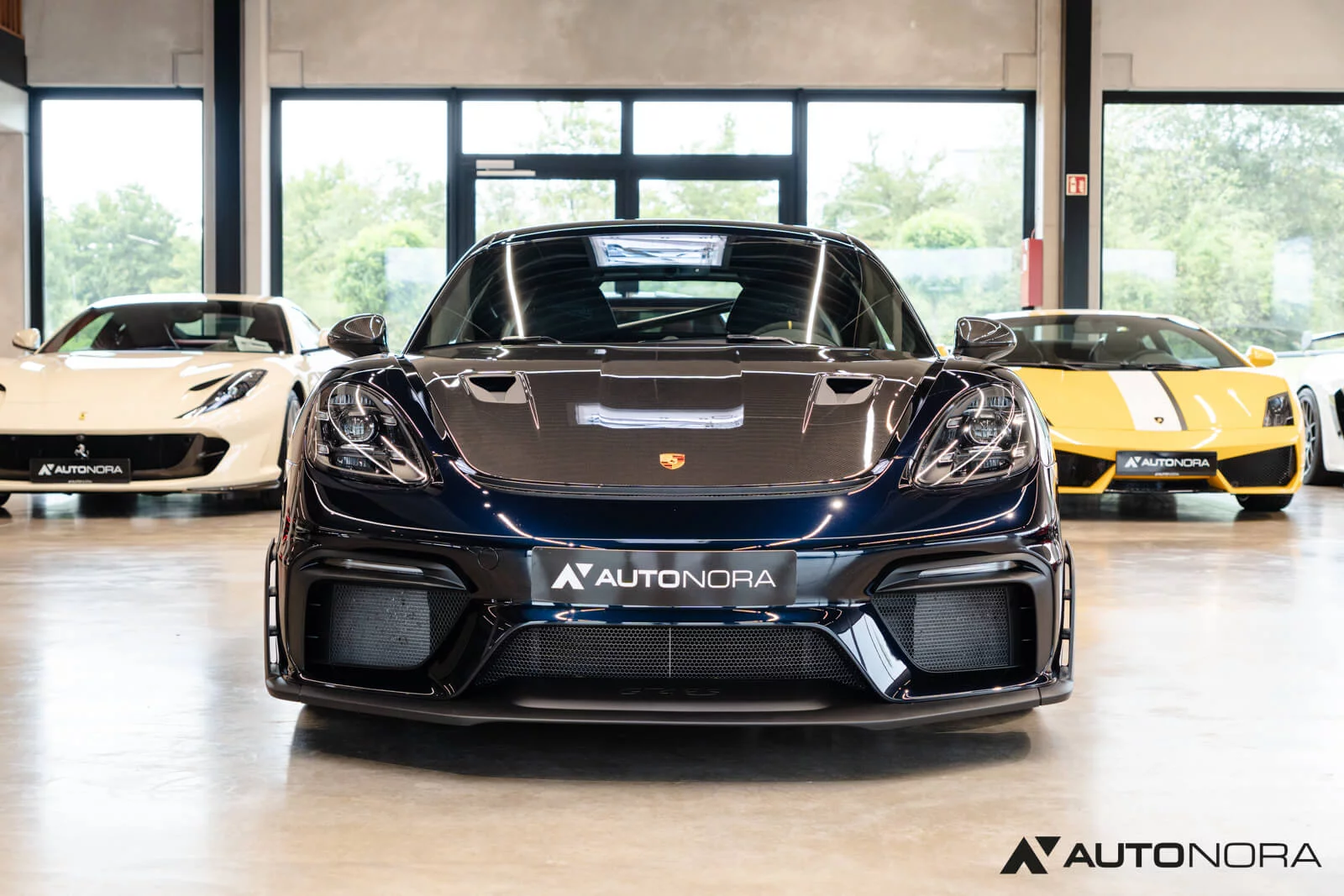 Moonlight Blue Metallic Porsche 718 Cayman GT4 RS