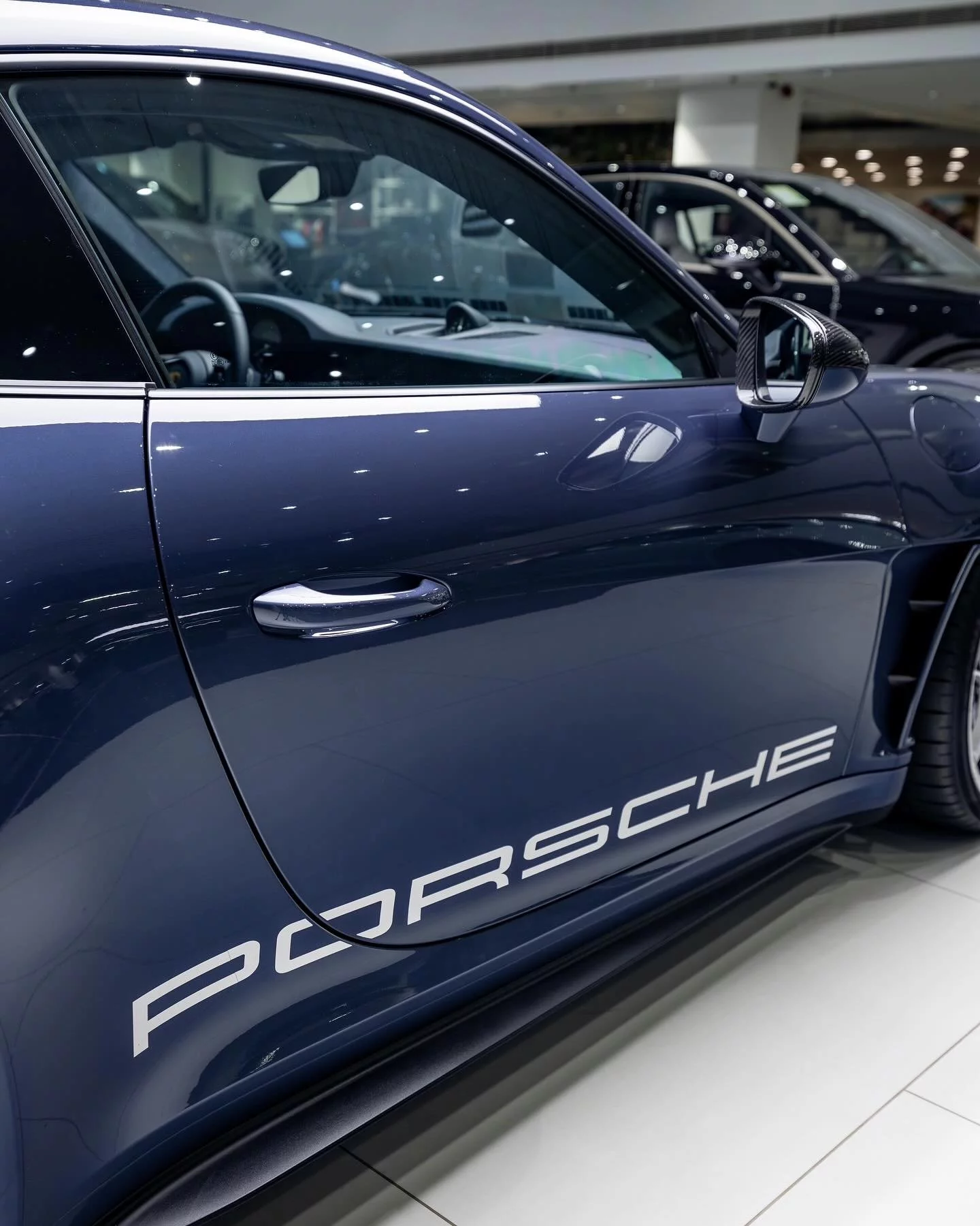 Prussian Blue Metallic Porsche 911 S/T