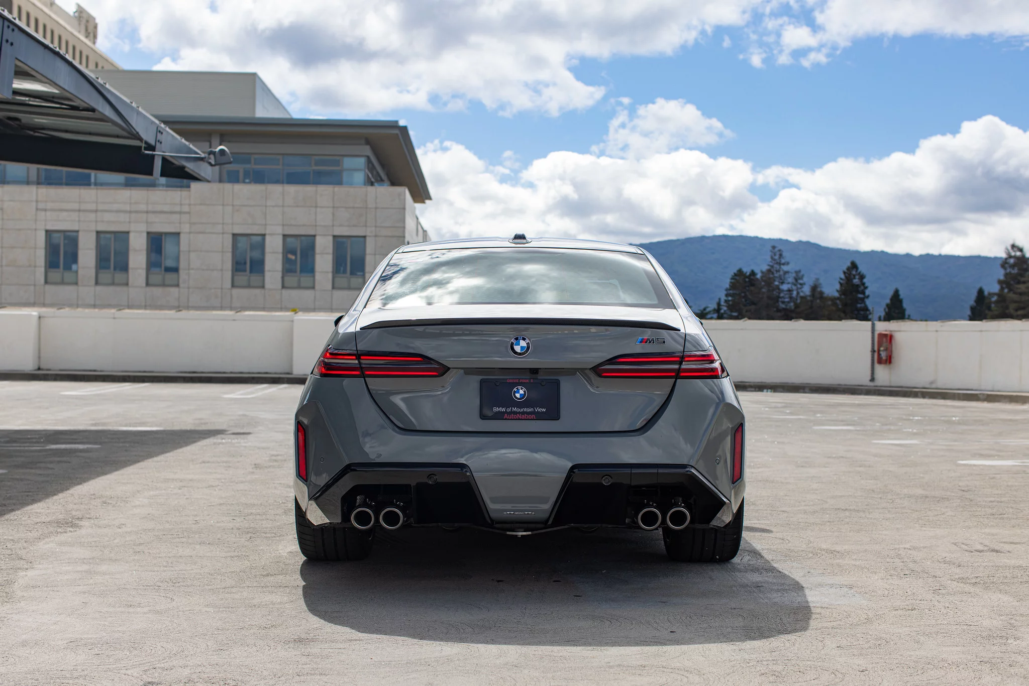 Lime Rock Grey BMW M5