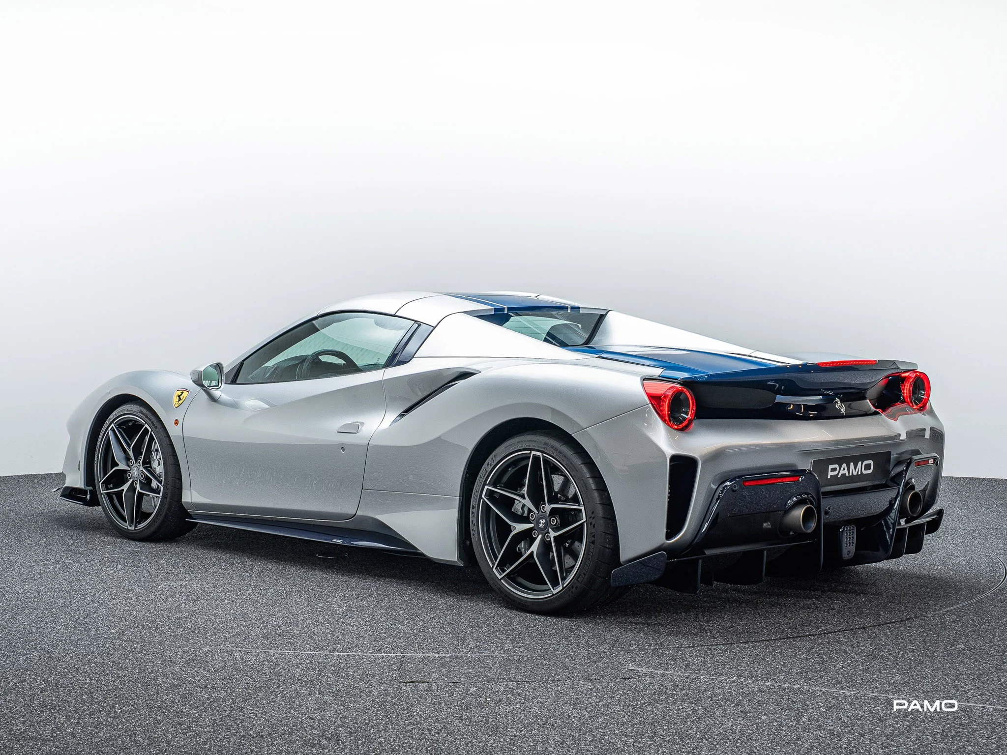 Sanu Silver Ferrari 488