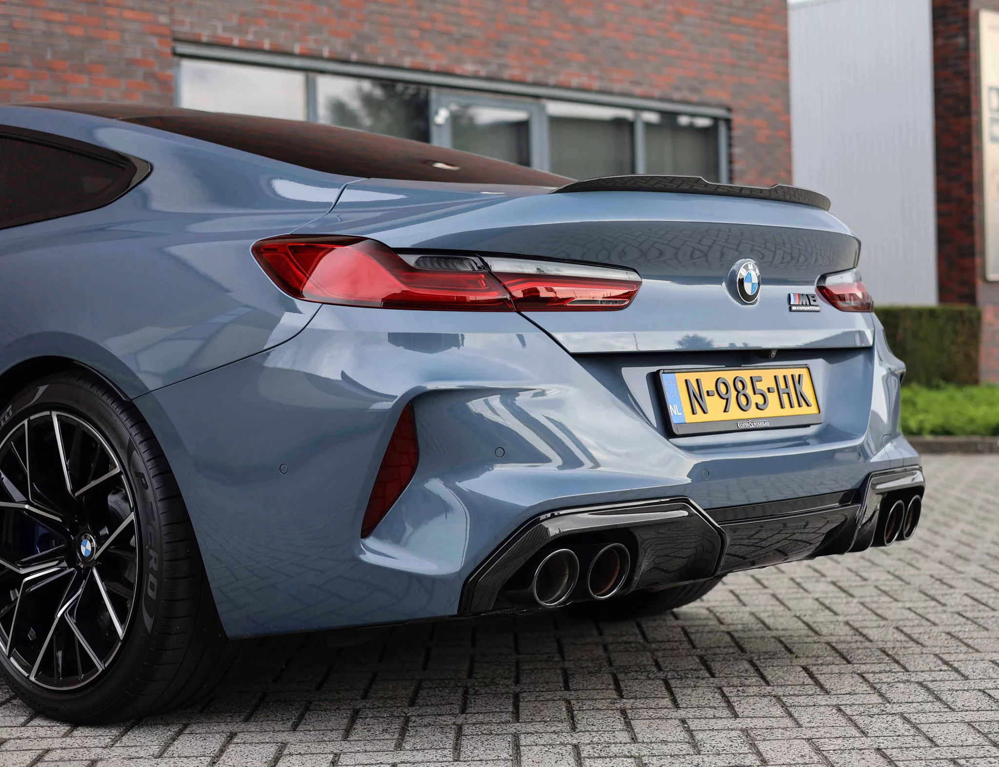 Barcelona Blue BMW M8