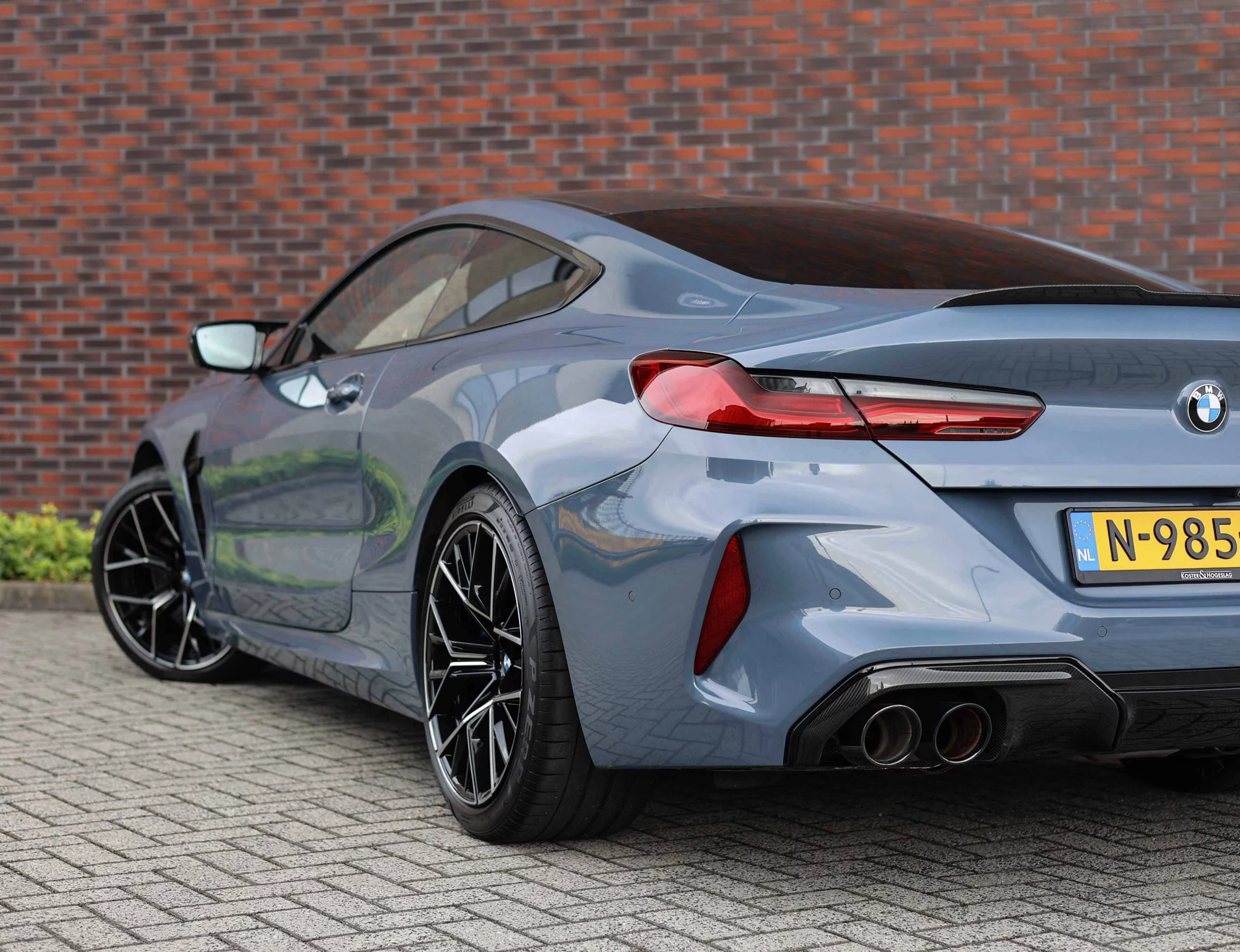 Barcelona Blue BMW M8