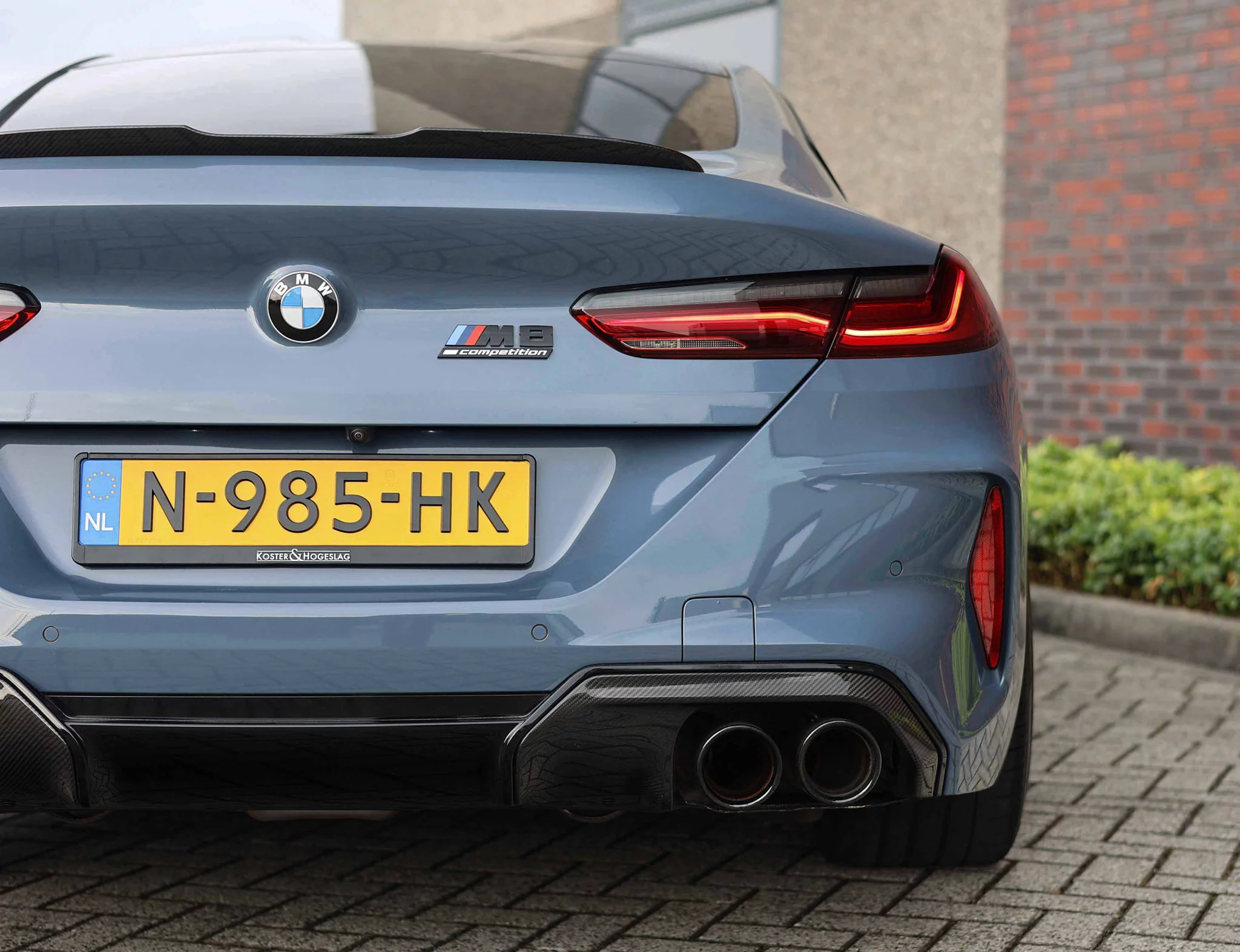 Barcelona Blue BMW M8