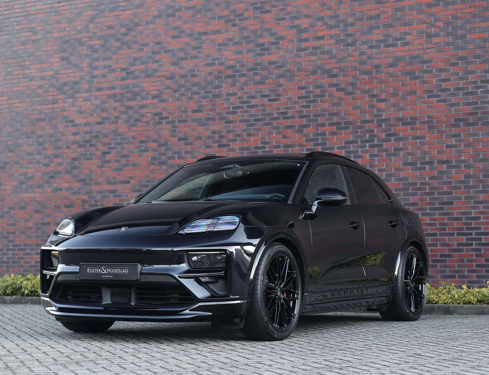 Jet Black Metallic Porsche Macan Electric