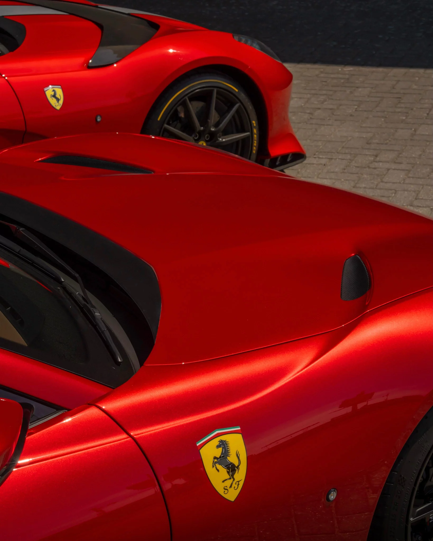 Rosso Formula 1 2007 vs Rosso Magma