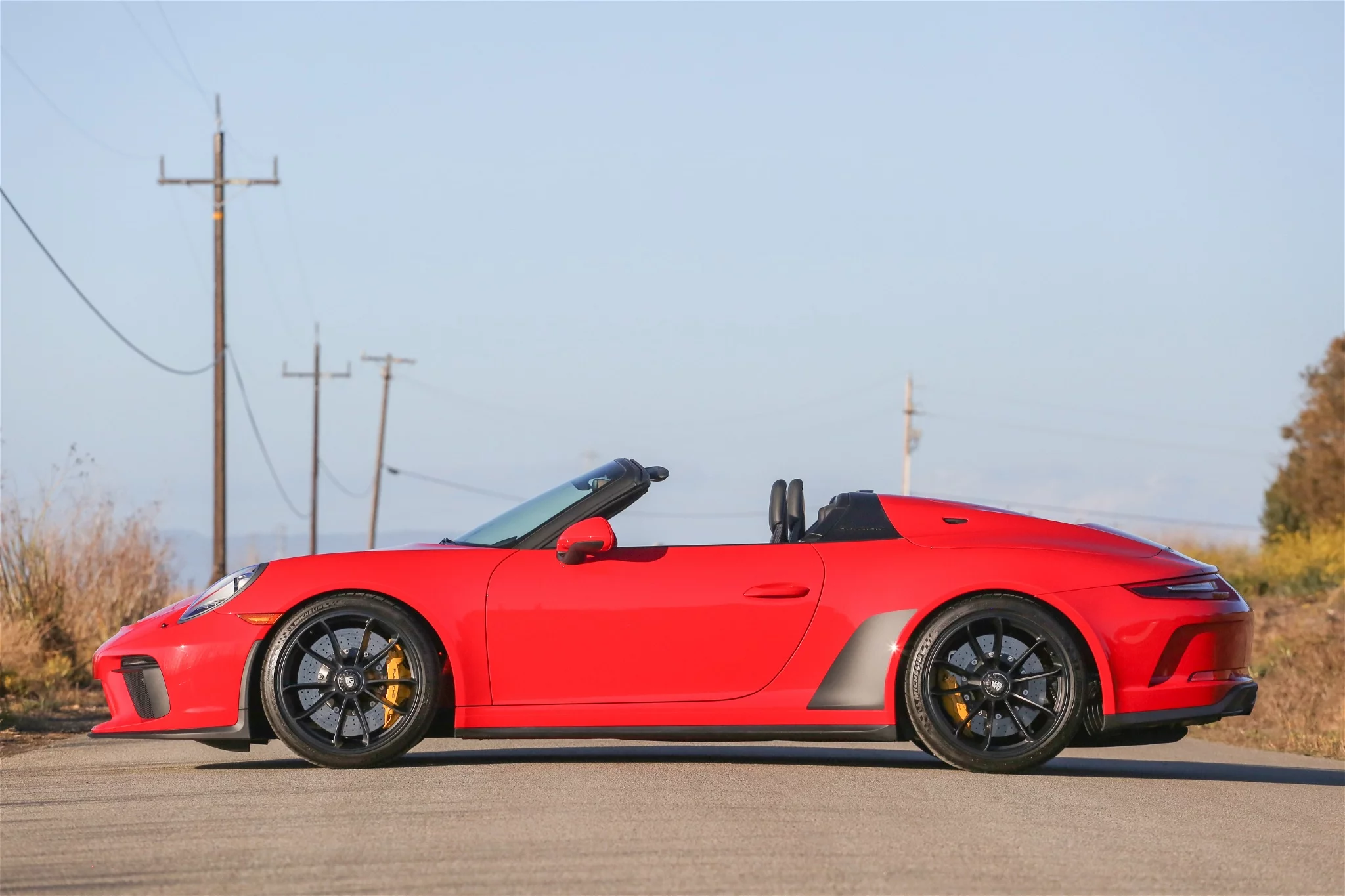 Guards Red Porsche 911 Speedster