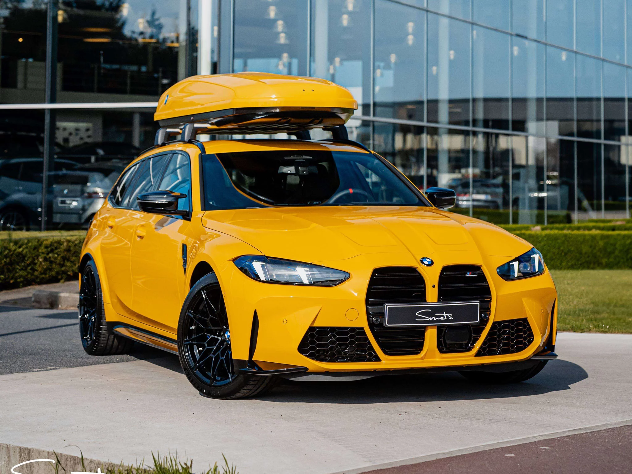 Atacama Yellow BMW M3