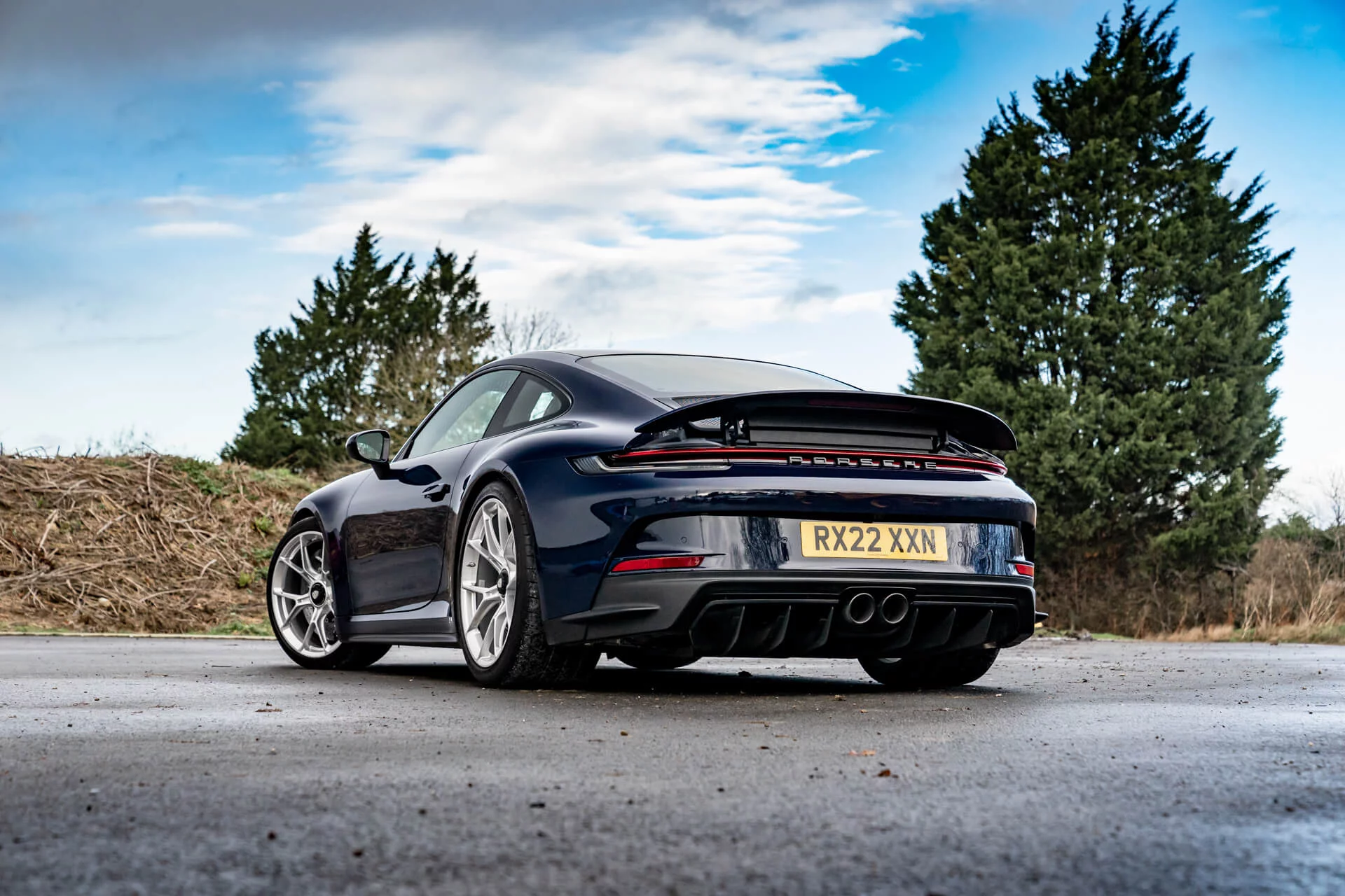 Dark Sea Blue Porsche 911 GT3