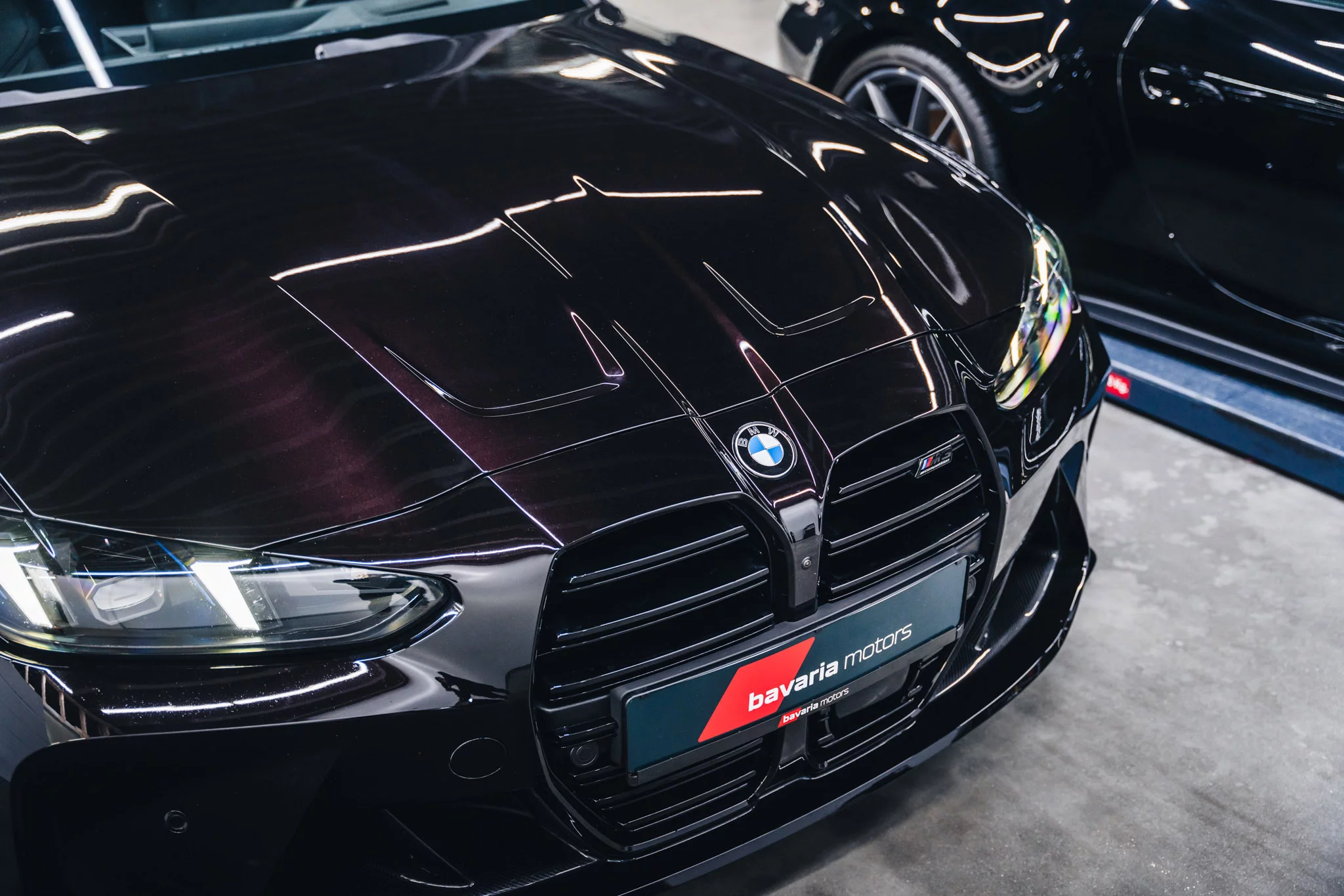 Ruby Black BMW M3