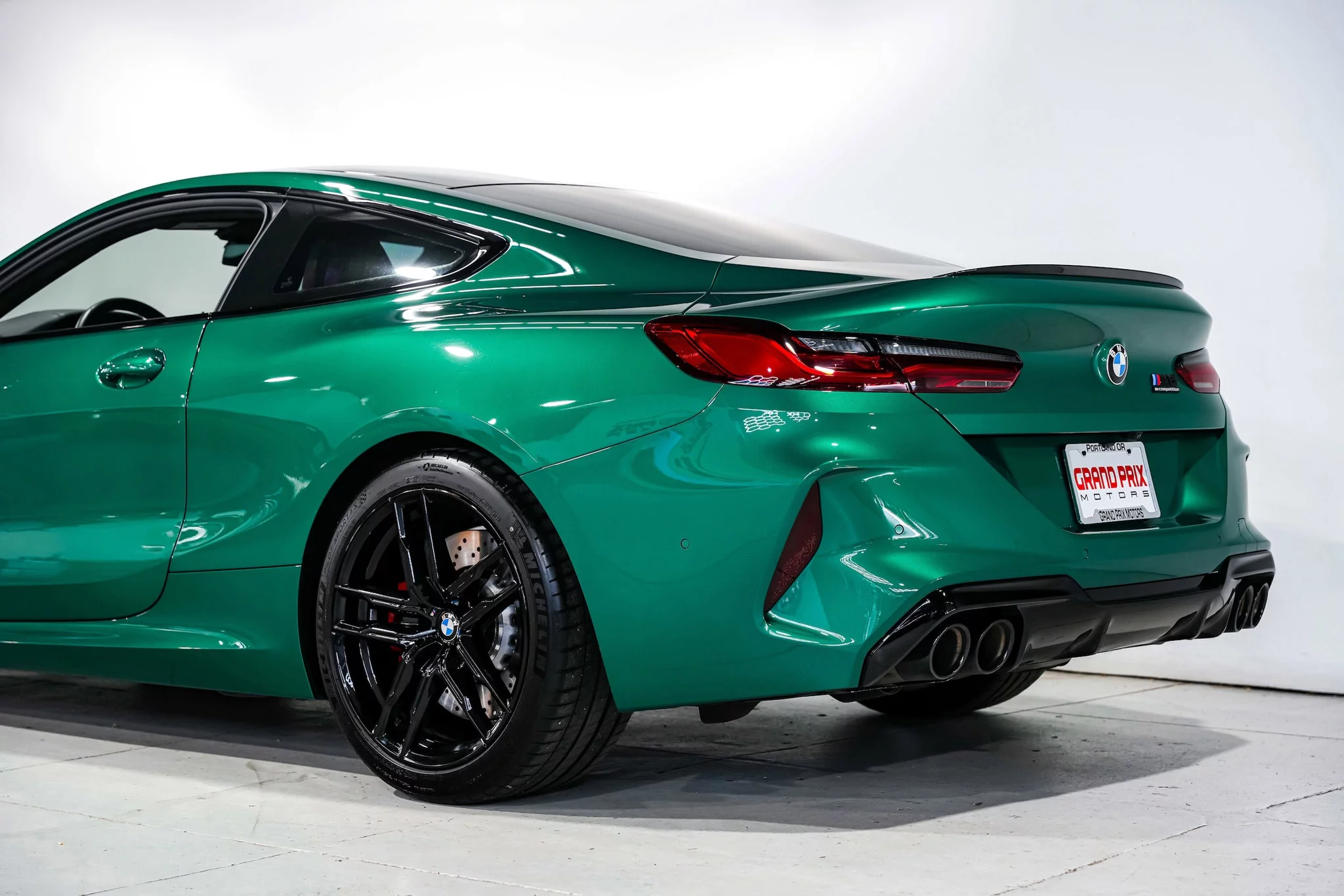 Isle of Man Green BMW M8