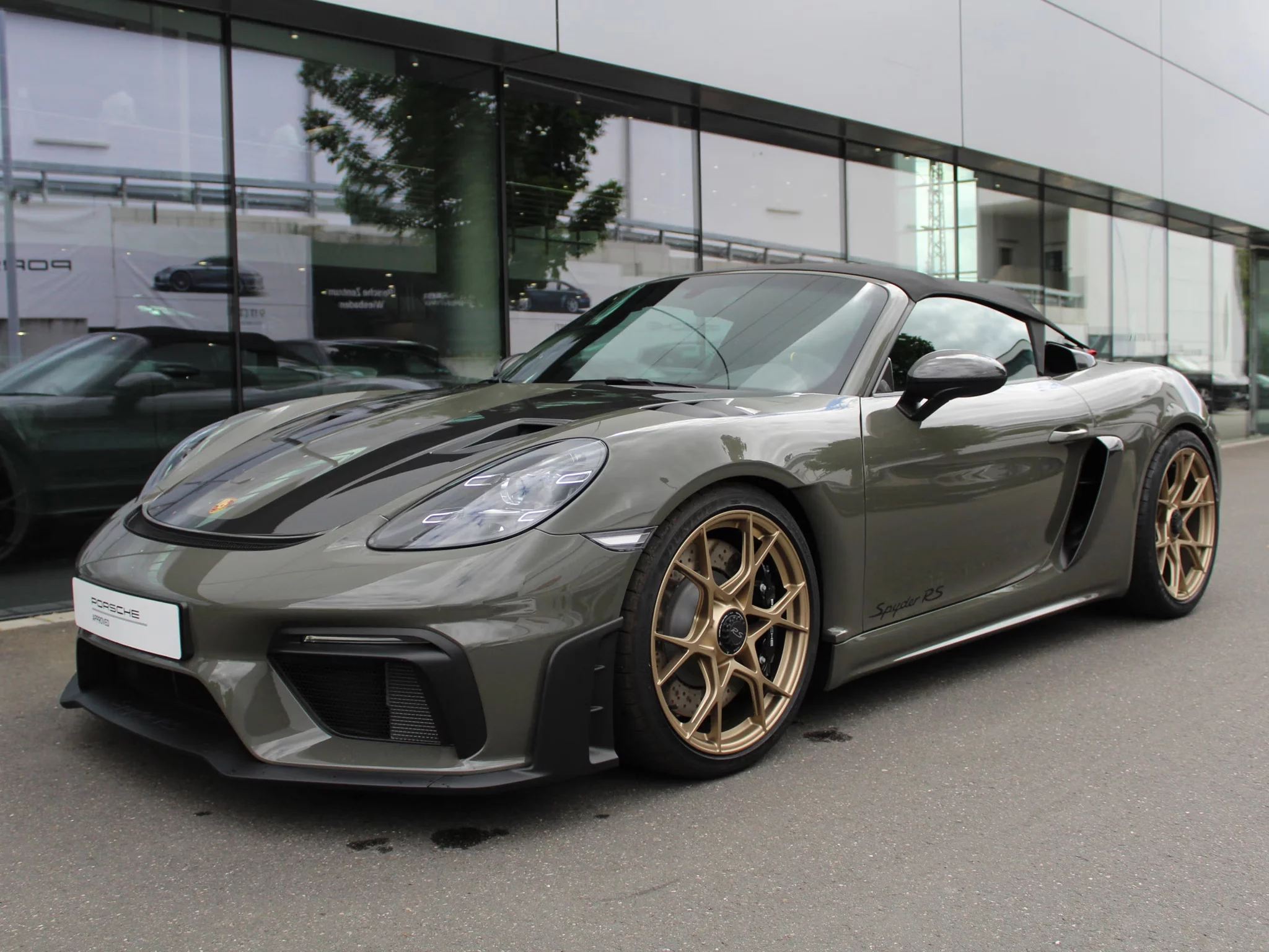 Alex Grey Porsche 718 Spyder RS