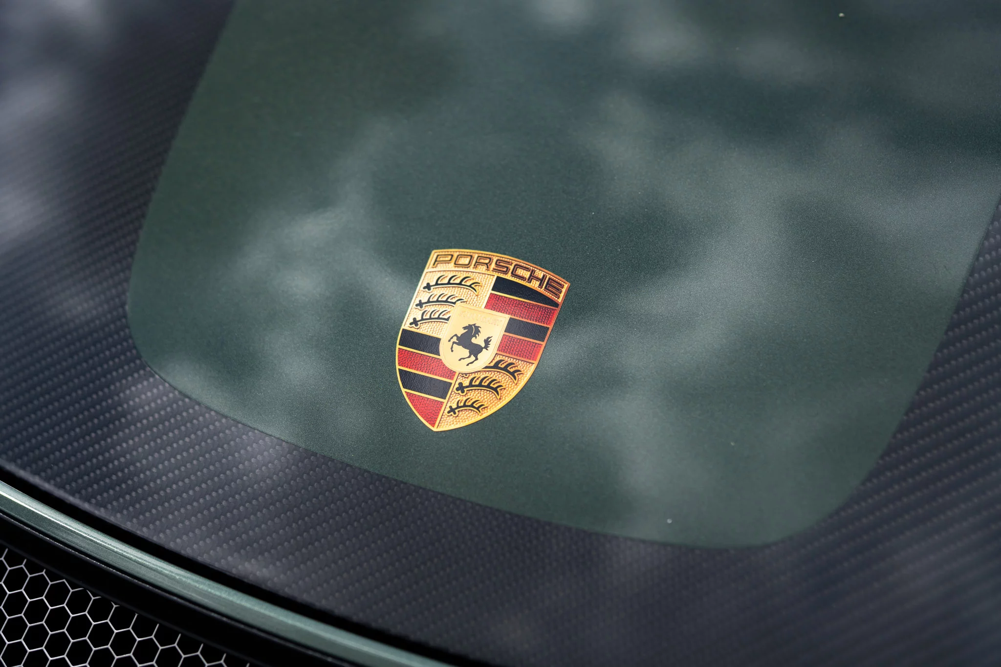 Oak Green Metallic Porsche 718 Spyder RS