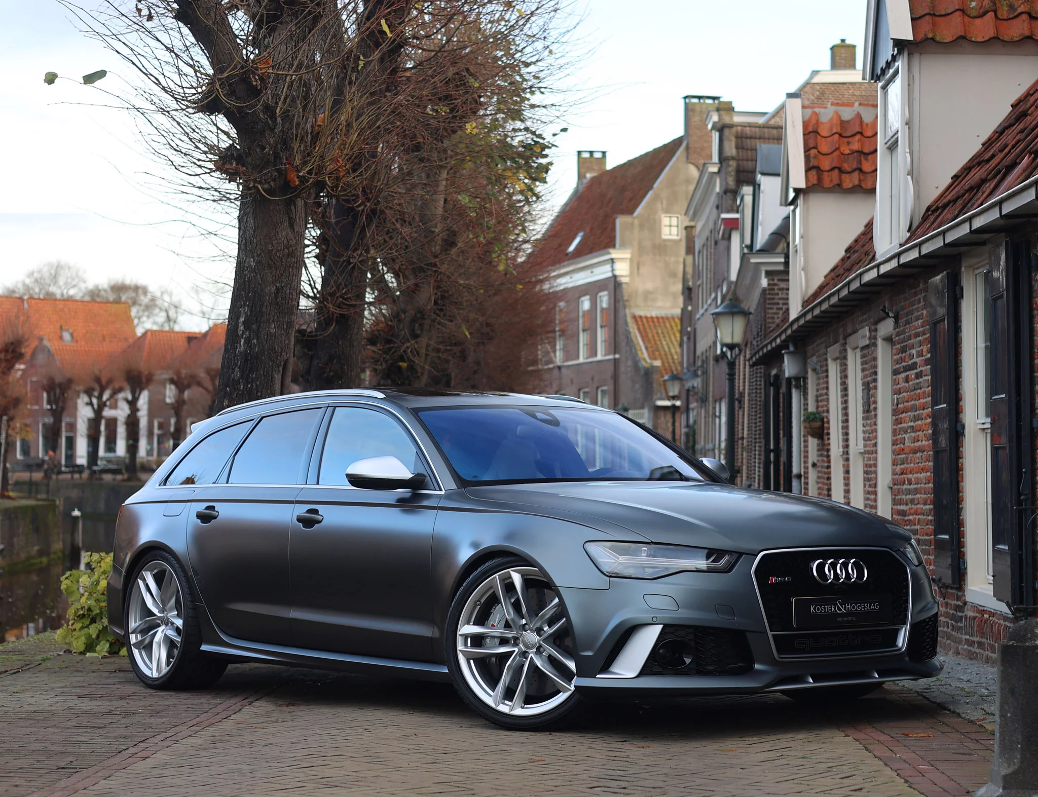 Daytona Grey Matte Audi RS6 Avant
