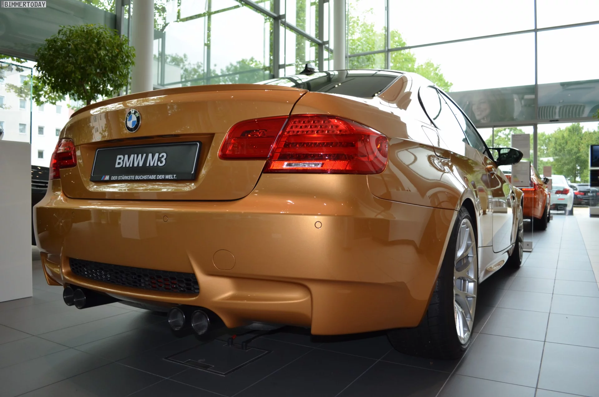 Sunburst Gold BMW M3