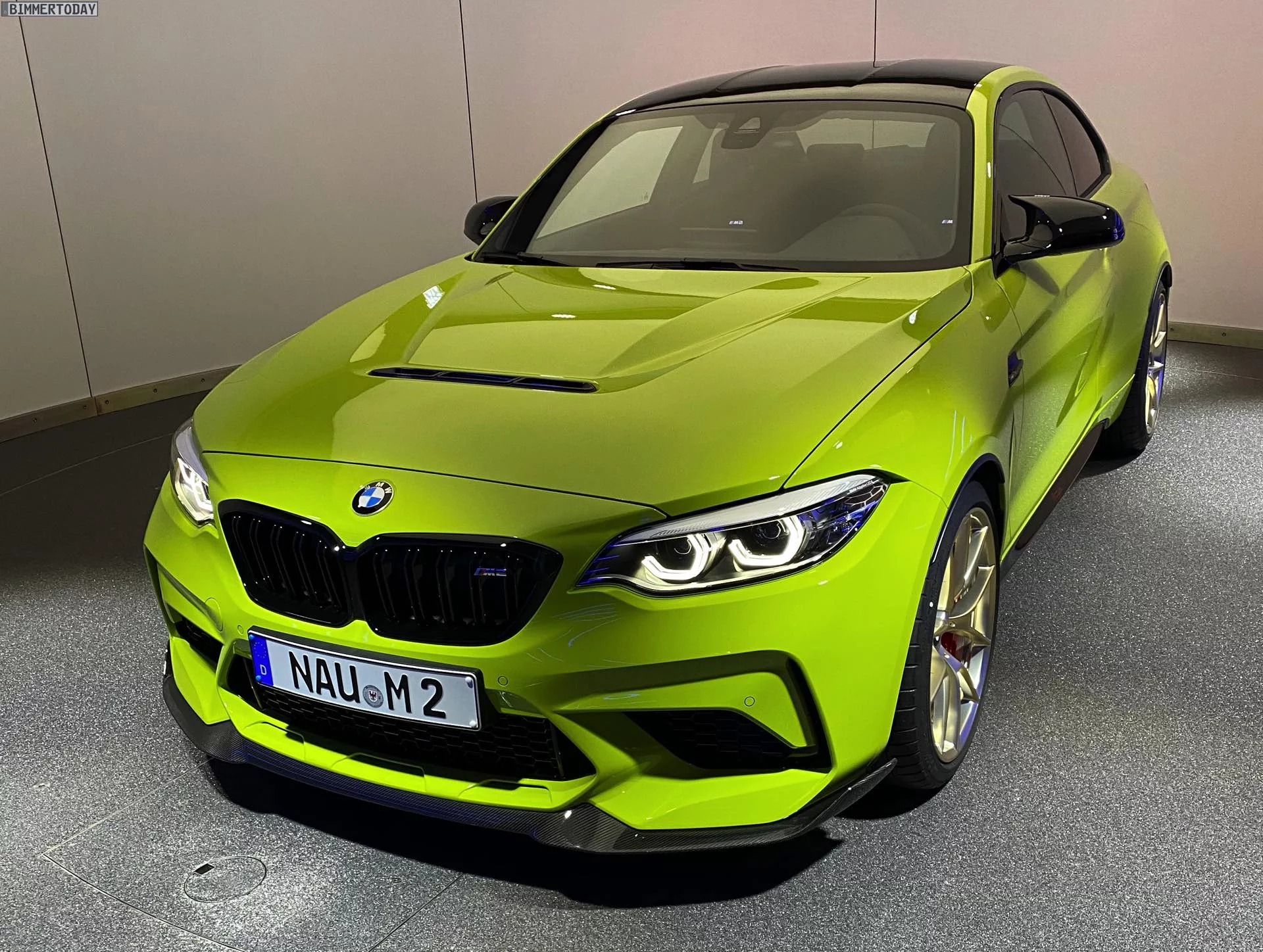 Birch Green BMW M2