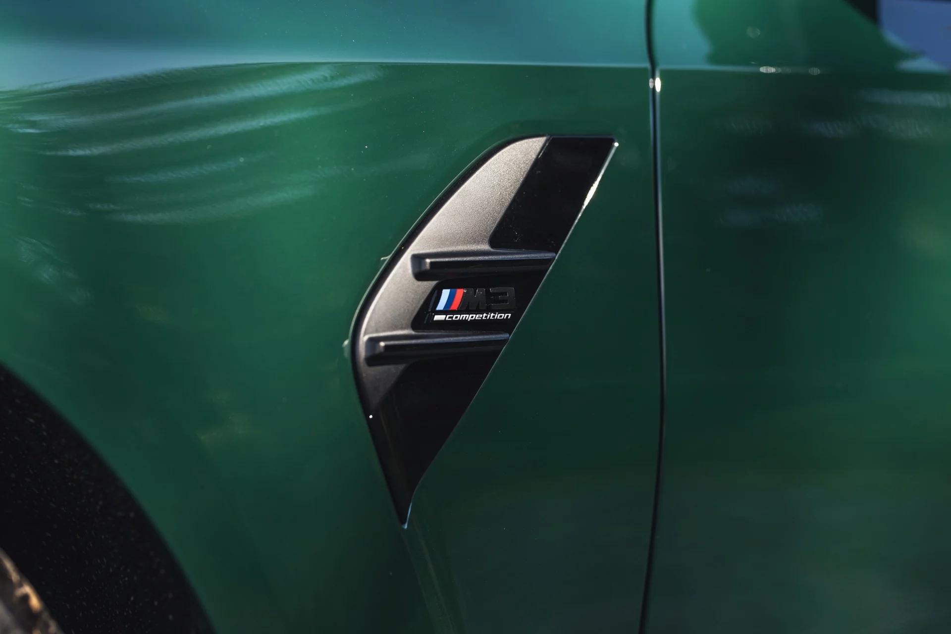 British Racing Green BMW M3