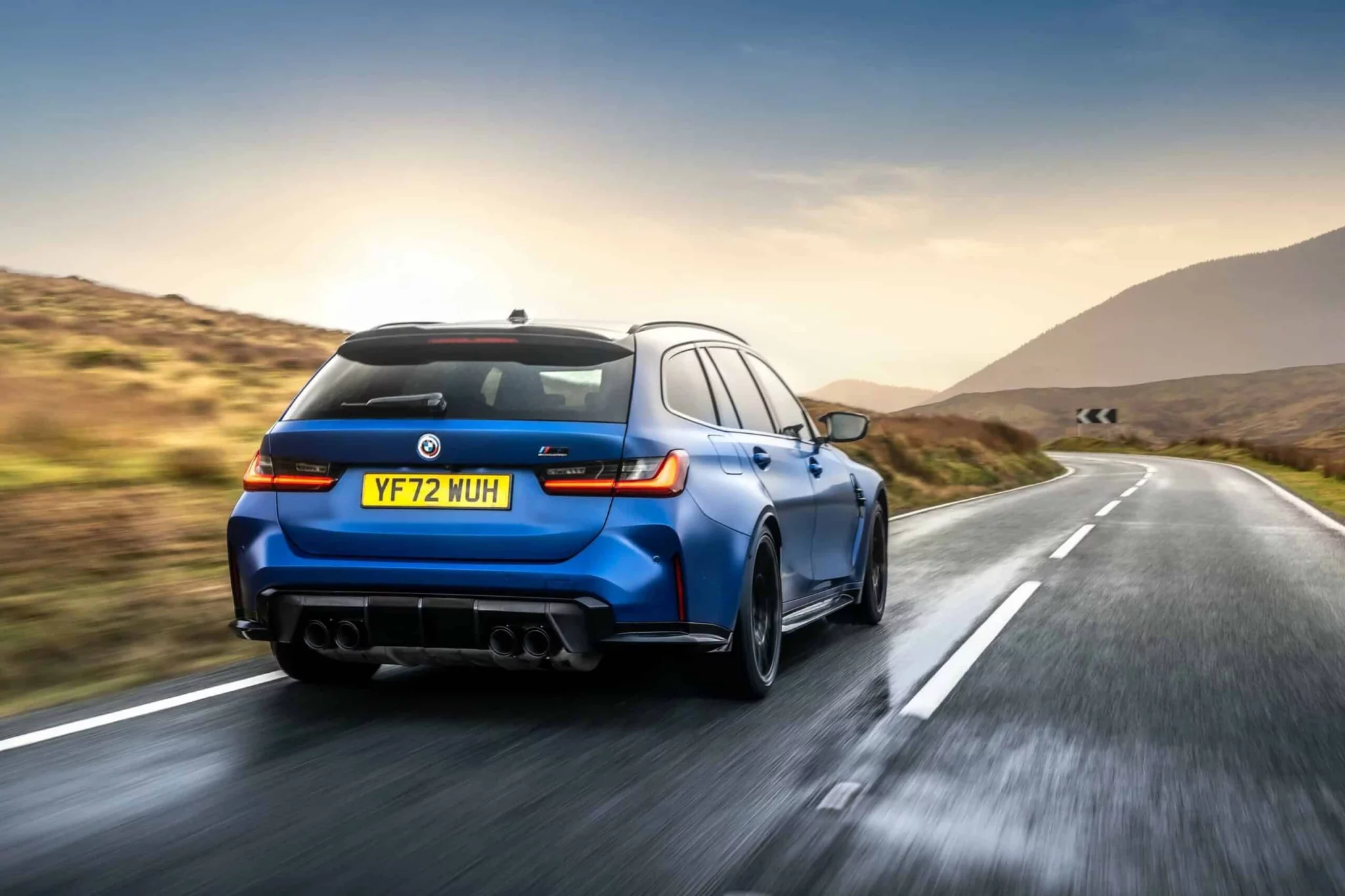 Frozen Portimao Blue BMW M3