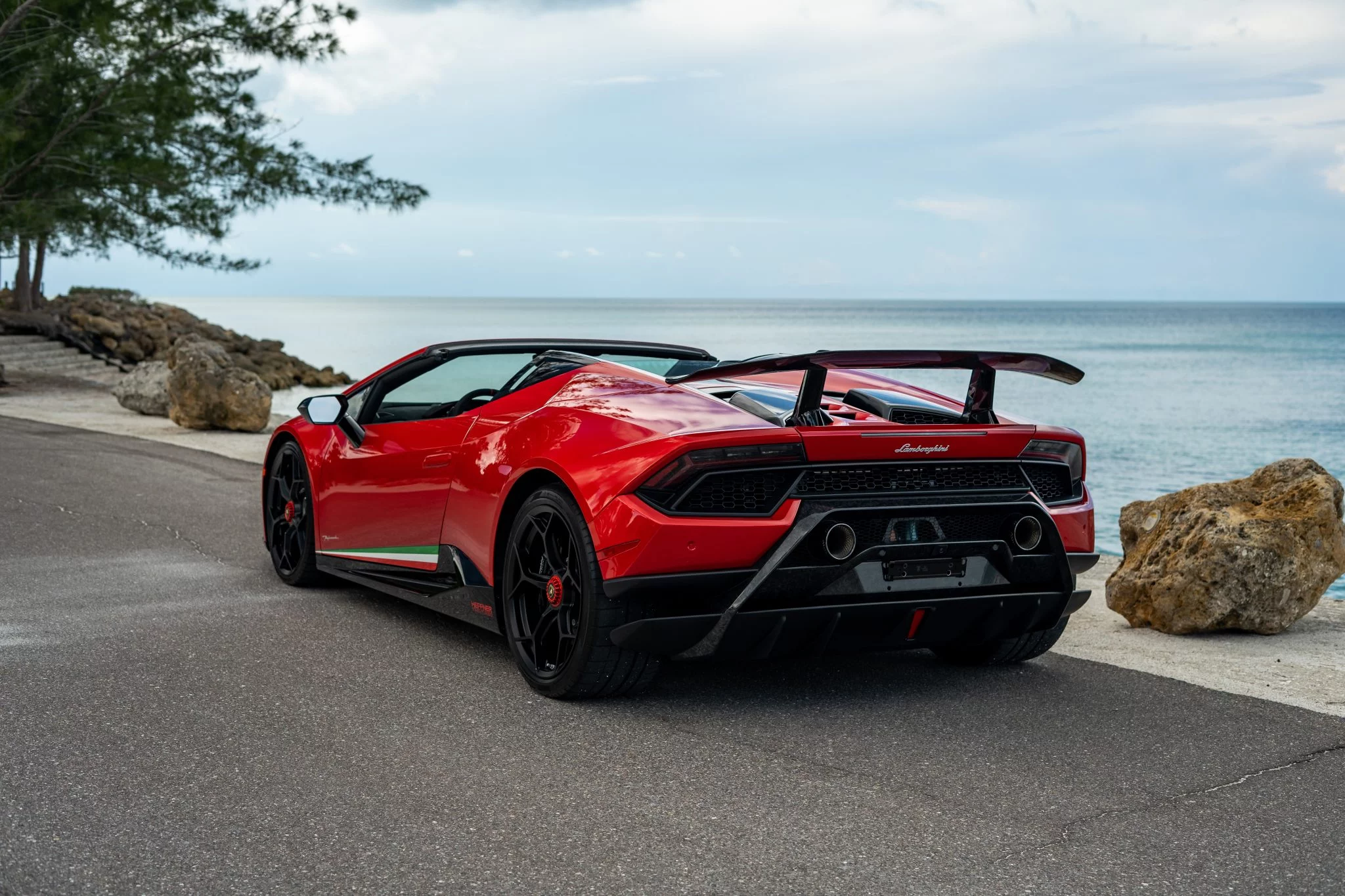 Rosso Bia Lamborghini Huracán