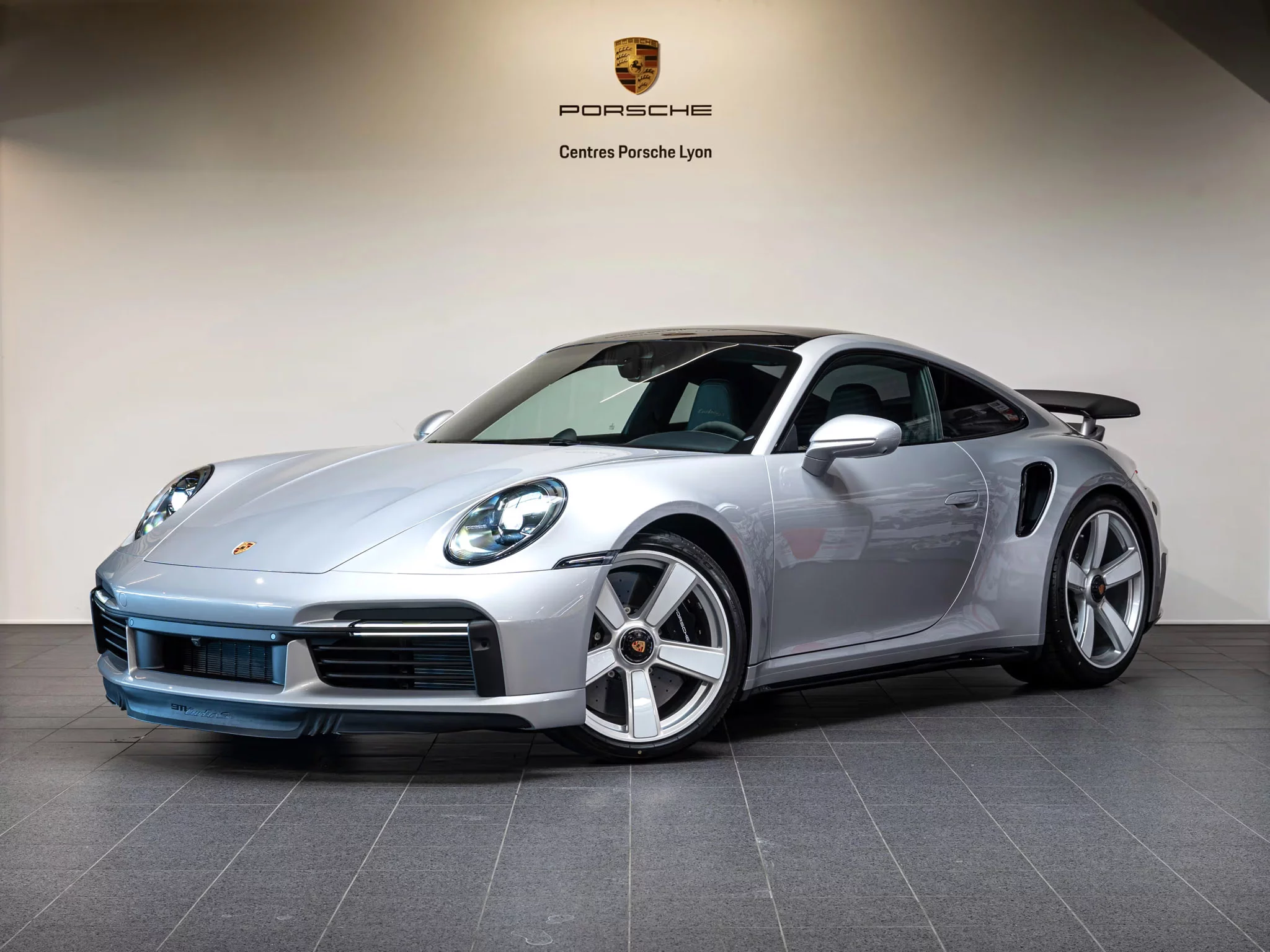 Centenaire Silver Porsche 911 Turbo