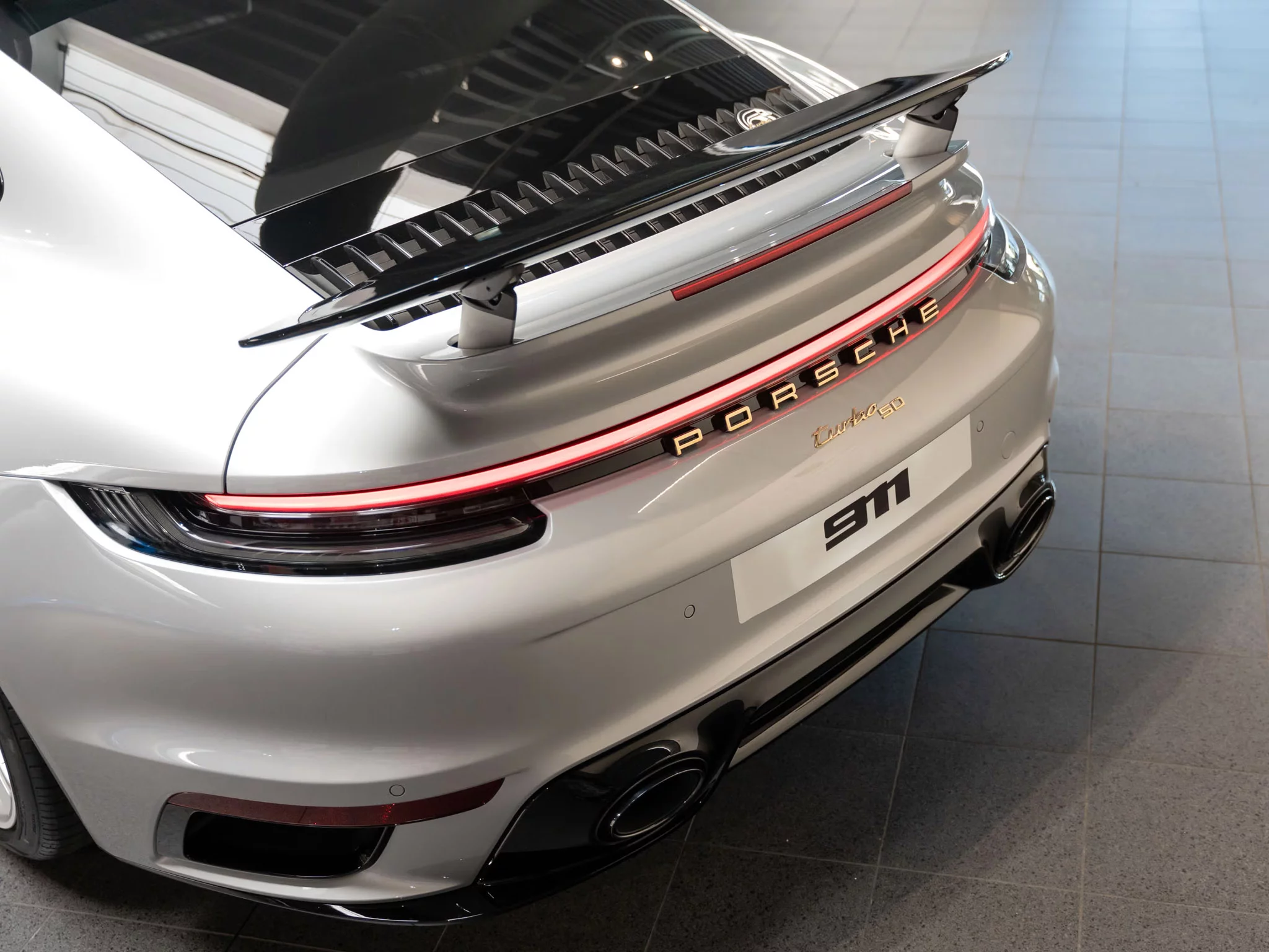 Centenaire Silver Porsche 911 Turbo