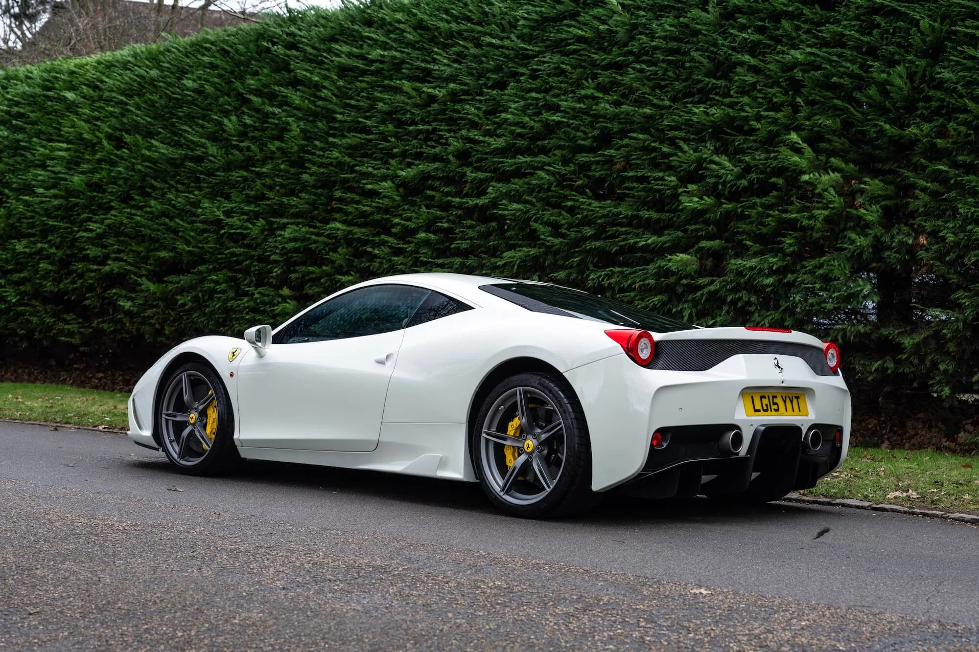 Bianco Avus Ferrari 458