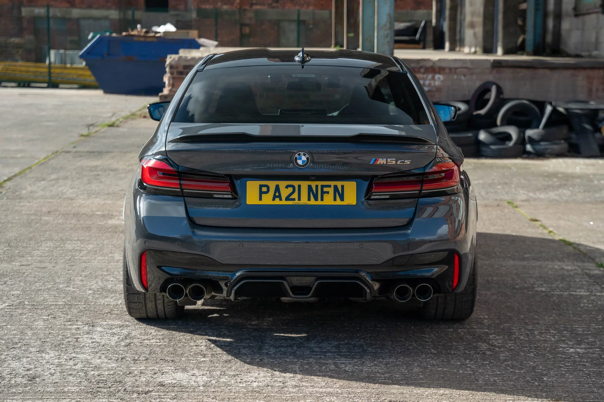 Brands Hatch Grey BMW M5