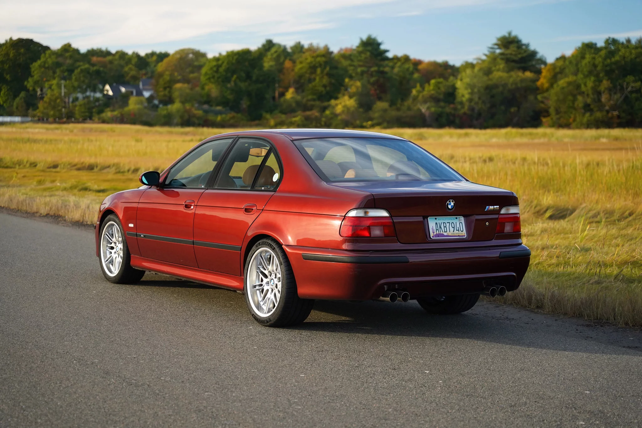 Royal Red BMW M5