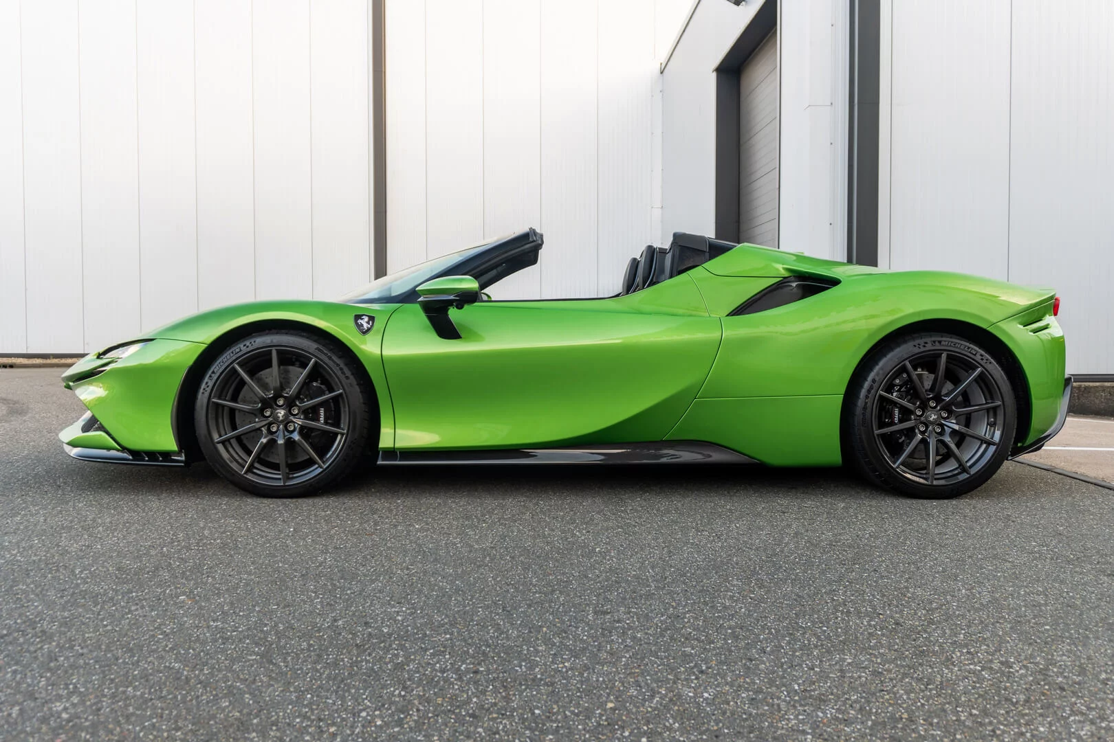 Verde Hy Kers Lucido Ferrari SF90