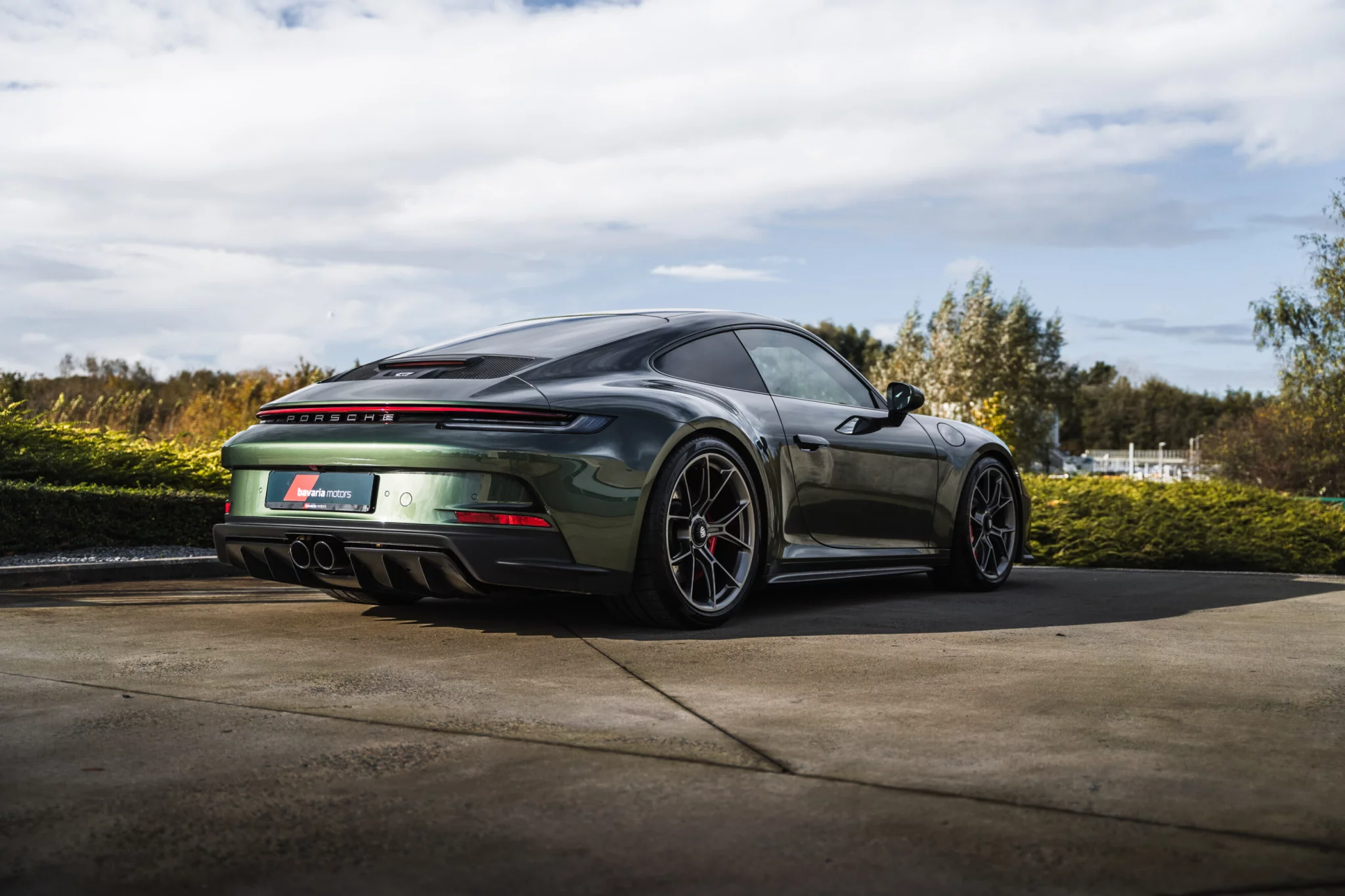 Oak Green Metallic Porsche 911 GT3