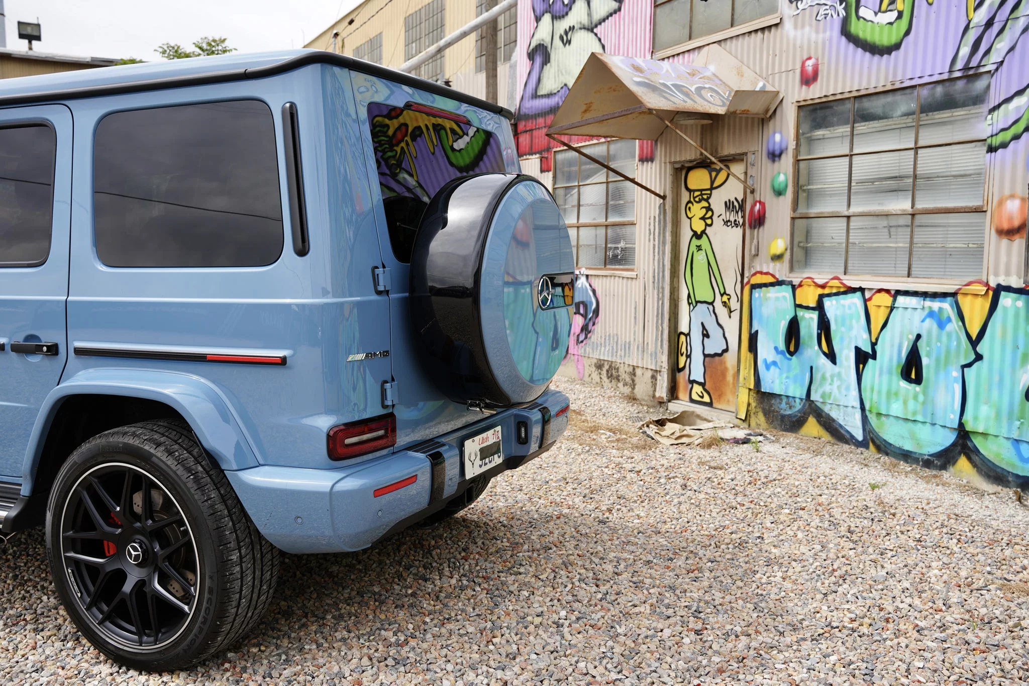 China Blue Mercedes-AMG G 63