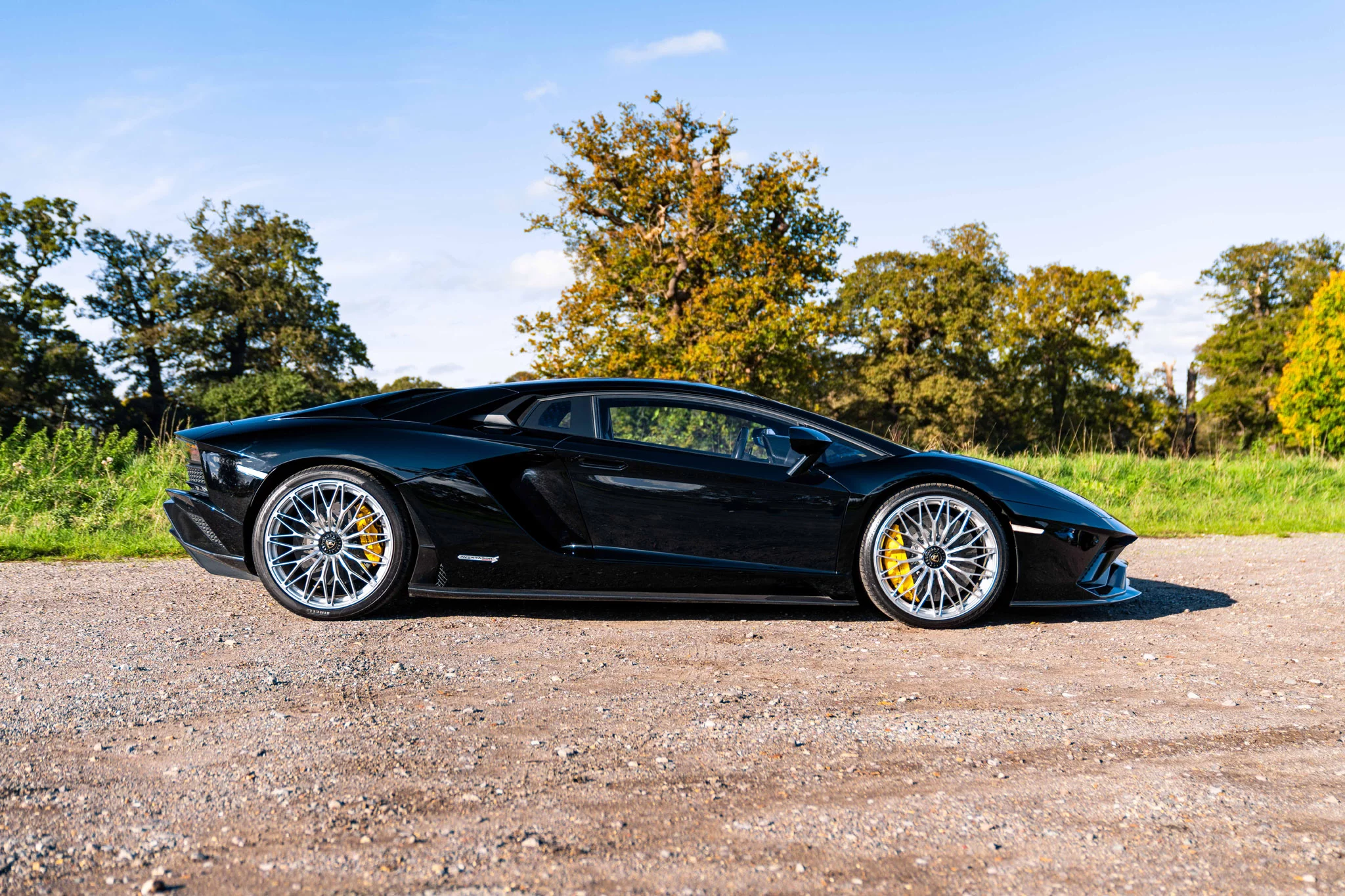 Nero Aldebaran Lamborghini Aventador
